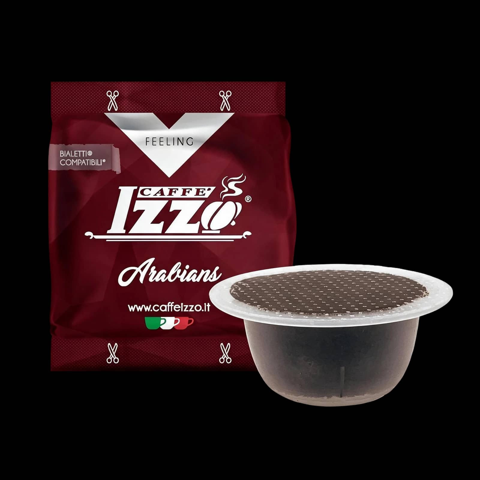 IZZO Caffe Arabians in Alluminio 50 Capsule | Bialetti