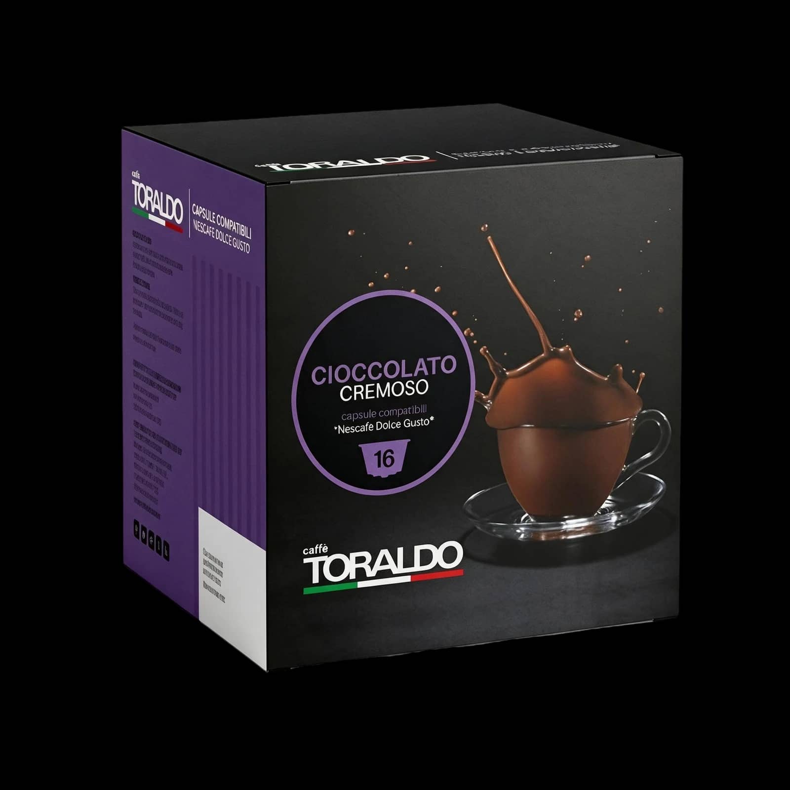 Toraldo Cioccolato Cremoso 16 Capsule | Dolce Gusto