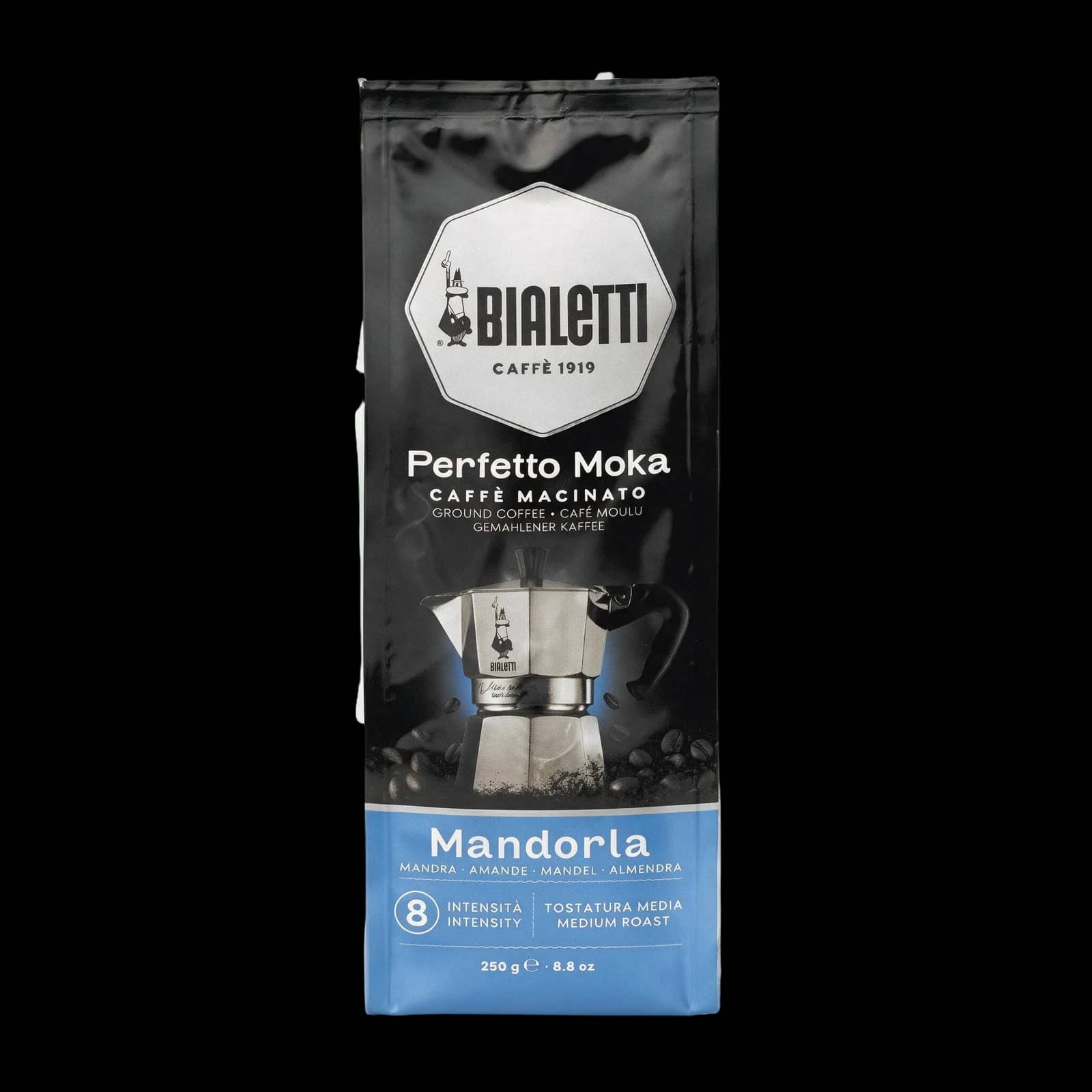Bialetti Perfetto Moka Mandorla 250 g Macinato