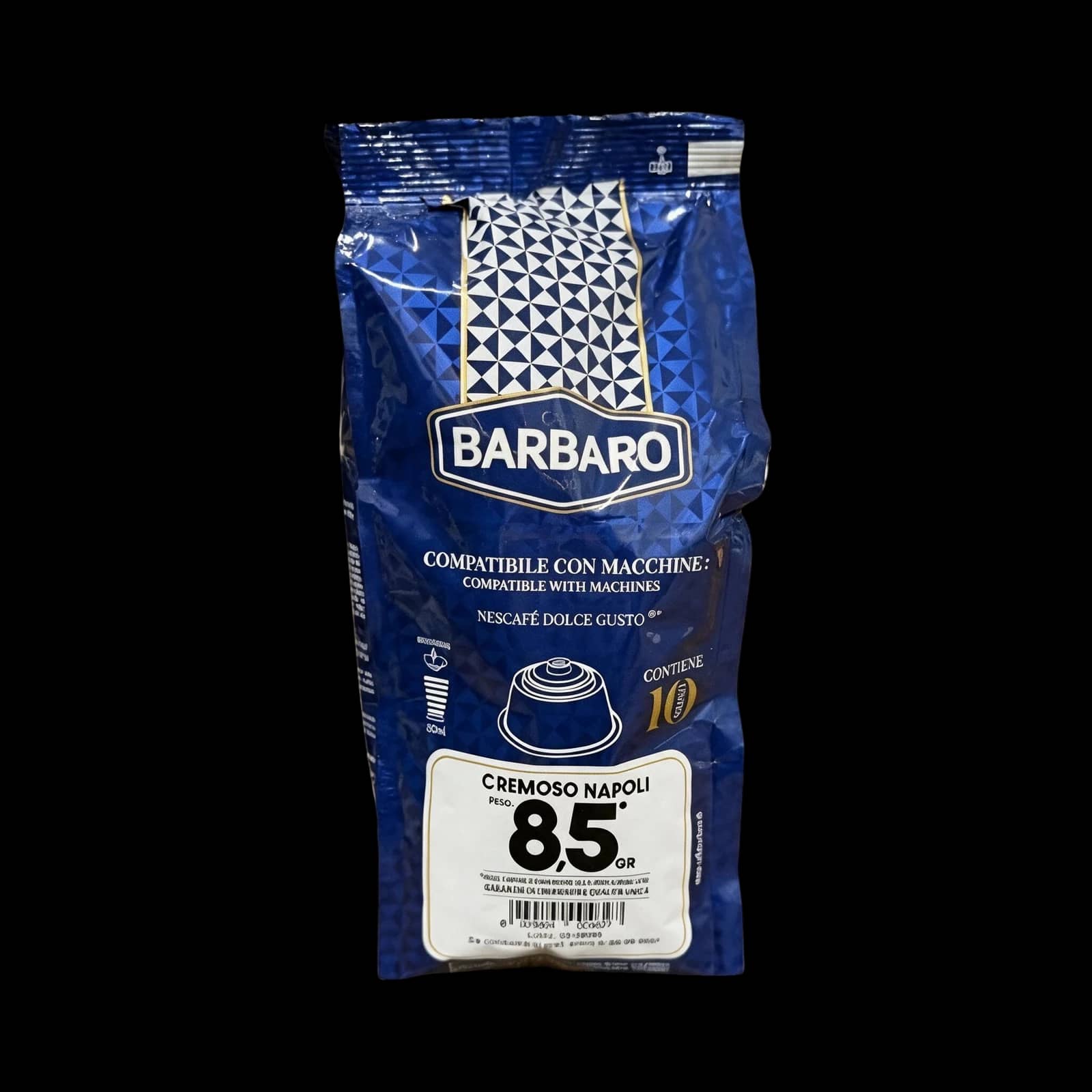 Barbaro Cremoso Napoli 10 Capsule | Dolce Gusto