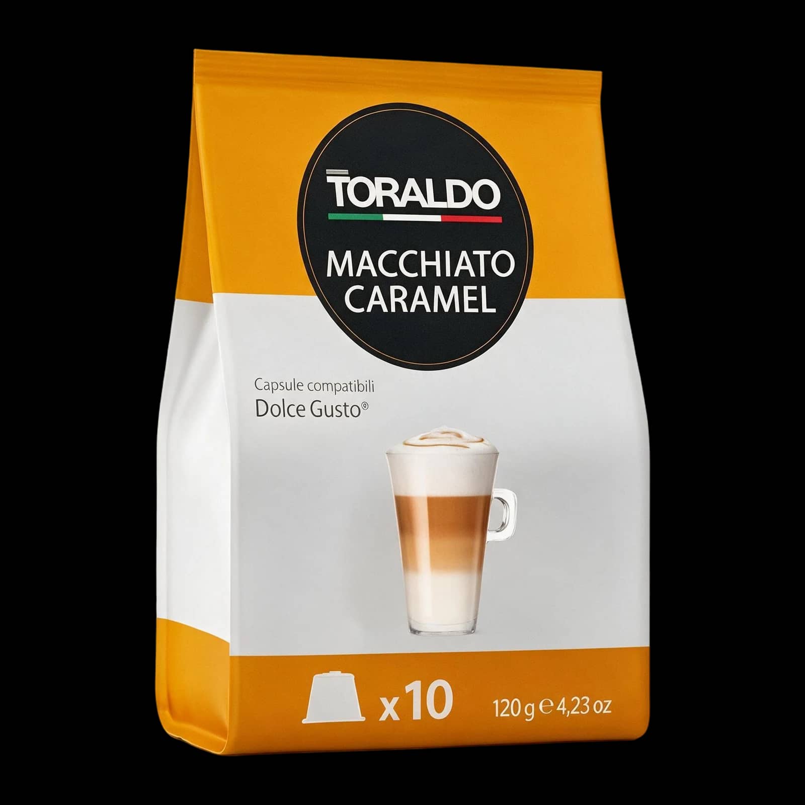Toraldo Caramel Macchiato 10 Capsule | Dolce Gusto