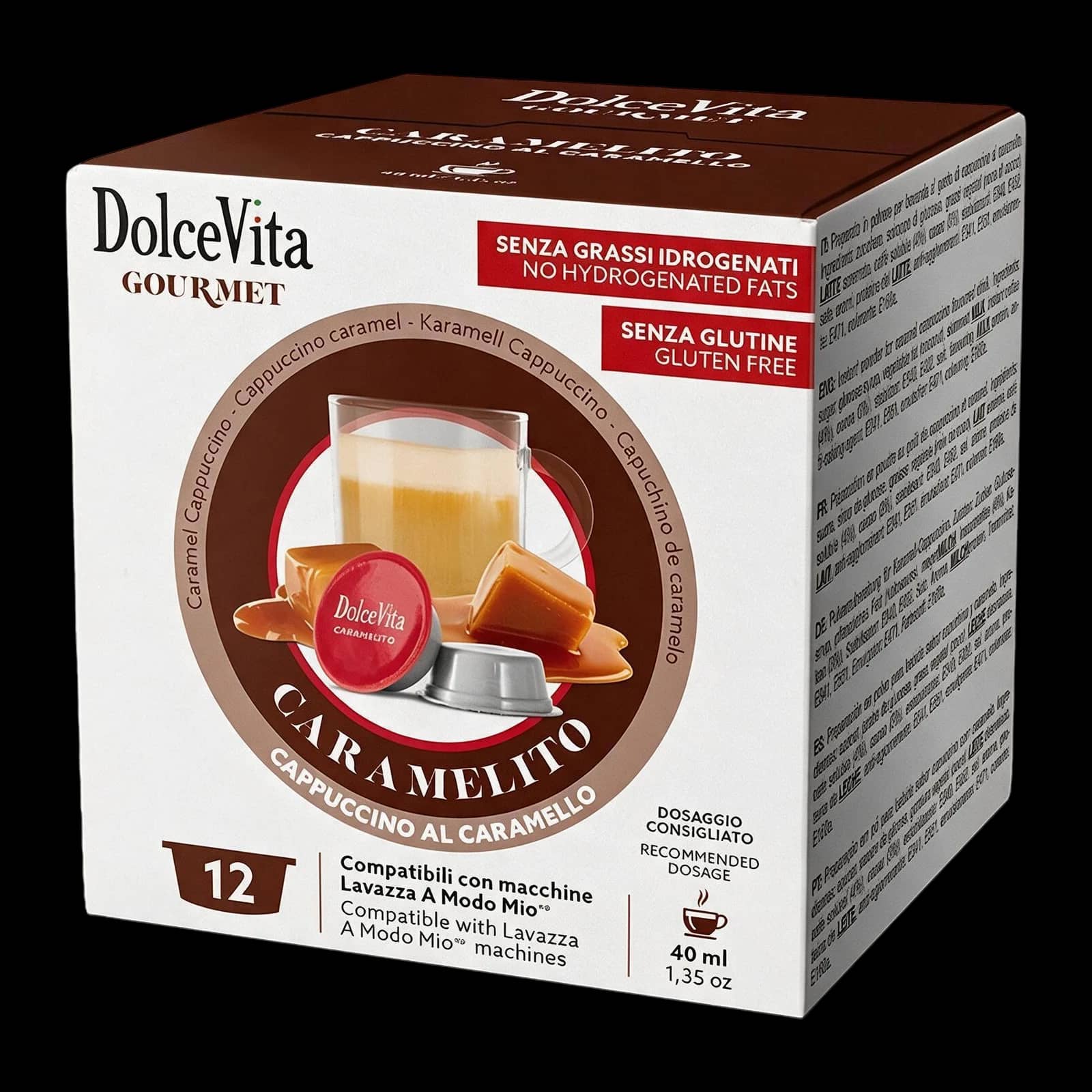Dolce Vita Caramelito 12 Capsule | Lavazza A Modo Mio
