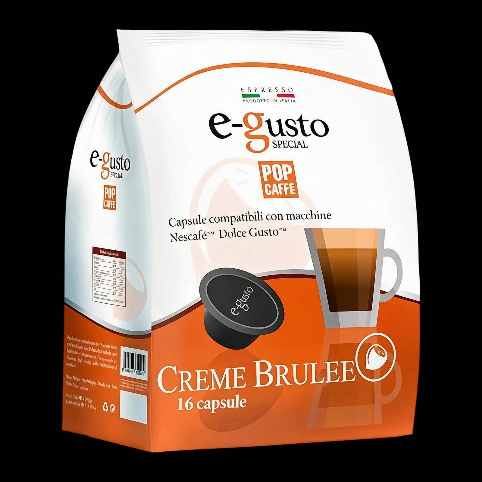 Pop Caffè Creme Brulée 16 Capsule | Dolce Gusto