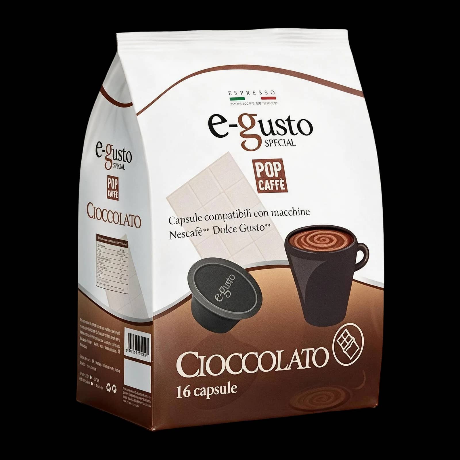 Pop Caffè Cioccolato 16 Capsule | Dolce Gusto