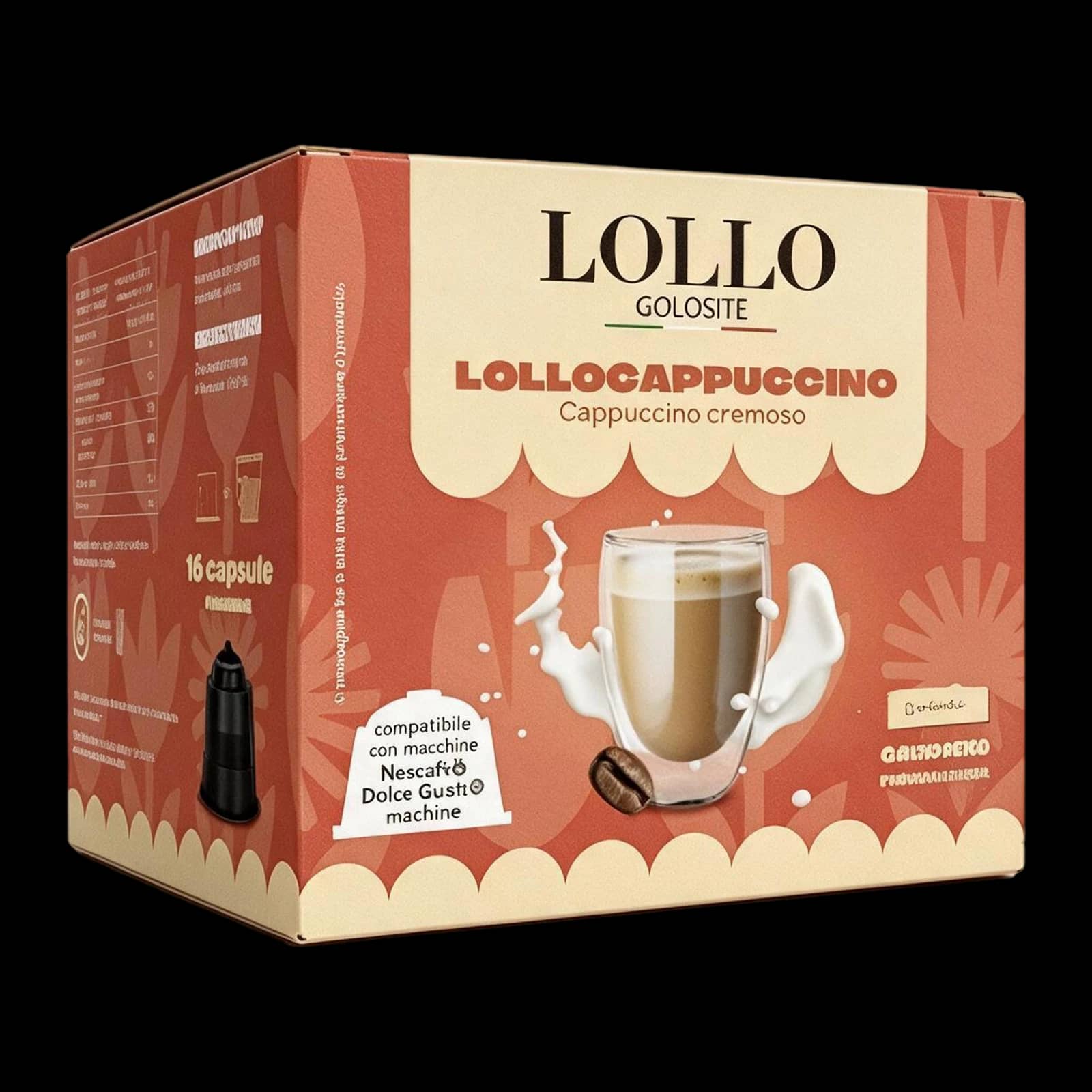 Lollo Cappuccino 10 Capsule | Dolce Gusto