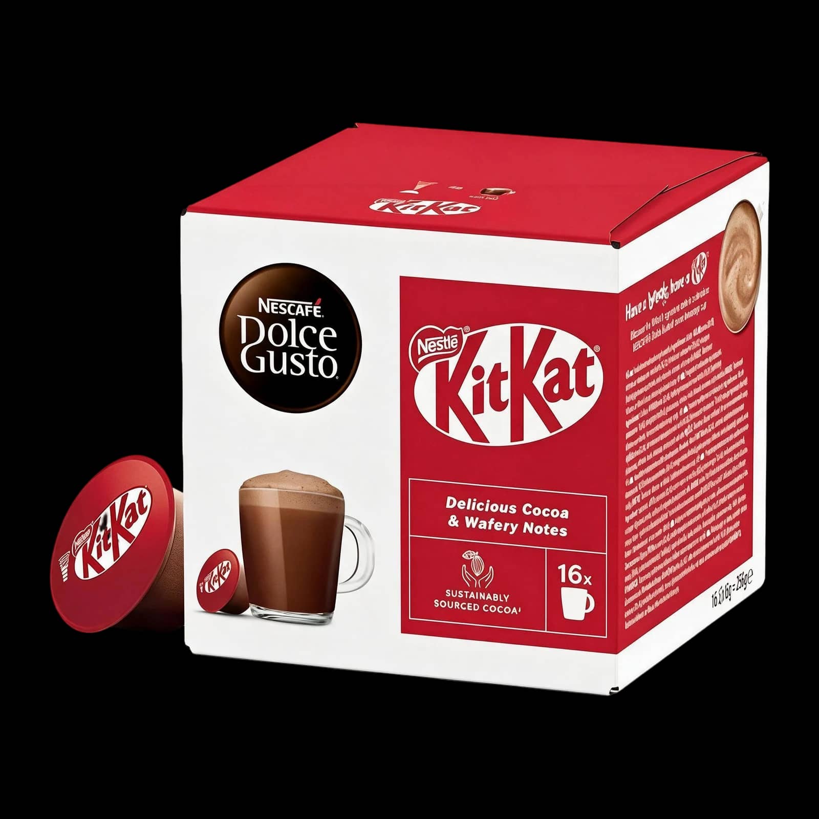Nestlè Cioccolata Calda Kit Kat 16 Capsule | Dolce Gusto
