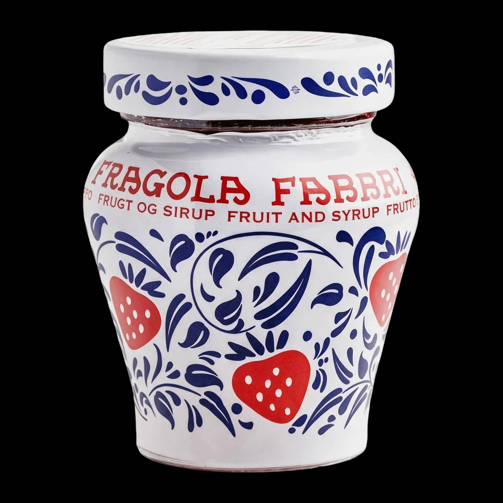 Fabbri Fragole Sciroppate per Dolci e Gelati 230 g | Dolci
