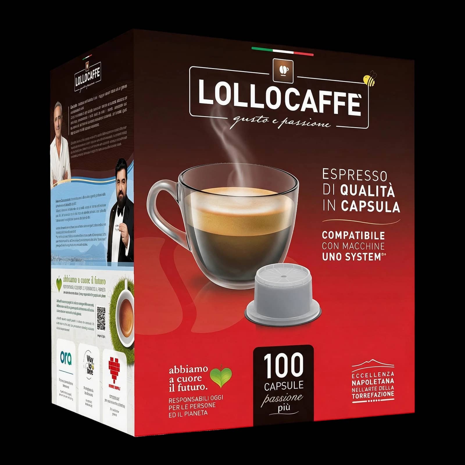 Lollo Miscela Oro 100 Capsule | Uno System