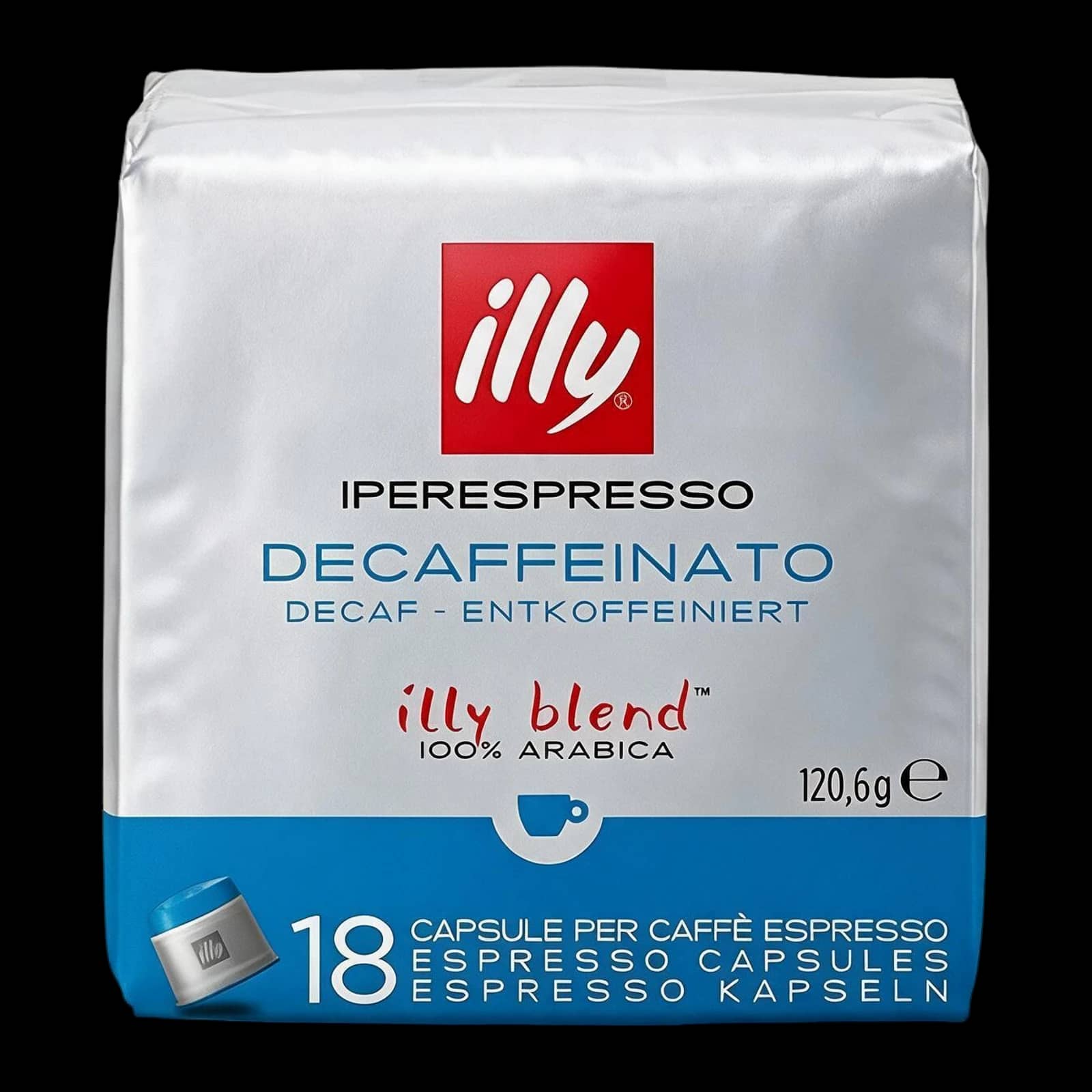 Illy Decaffeinato 18 Capsule | Illy Iperespresso