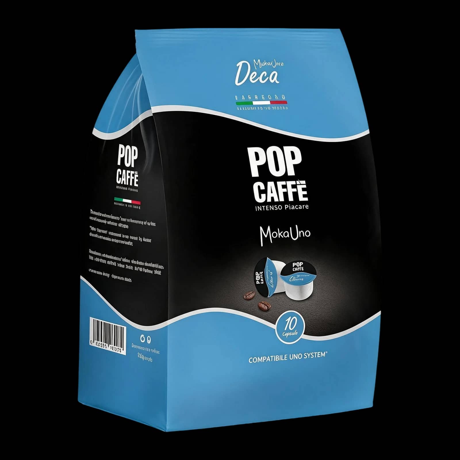 Pop Caffè Decaffeinato 10 Capsule | Uno System