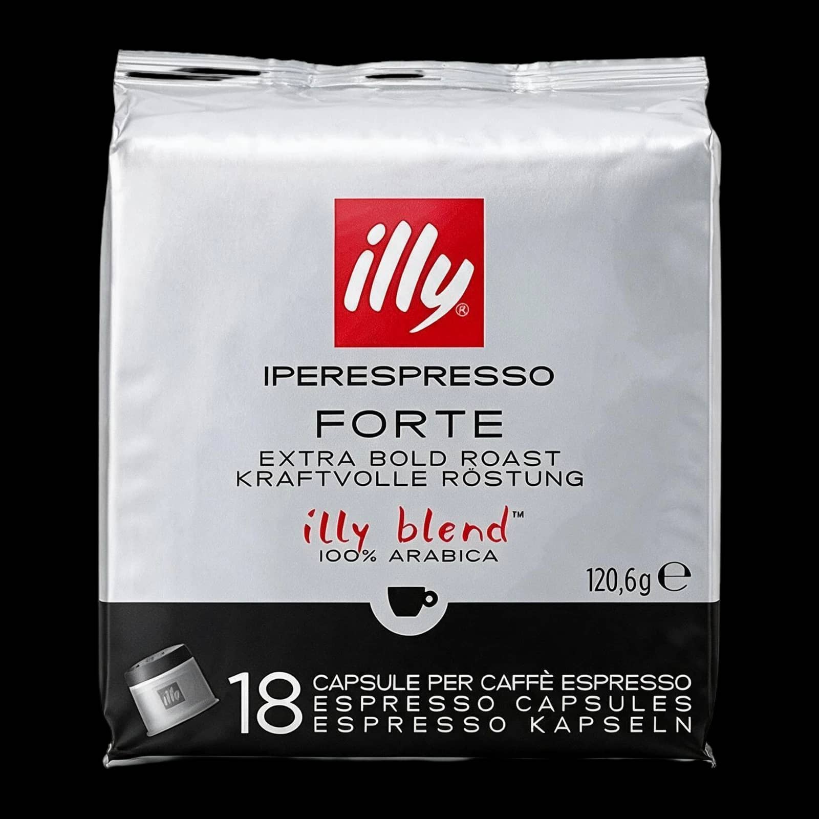 Illy Forte Extra 18 Capsule: Miscela 100% Arabica | Illy Iperespresso