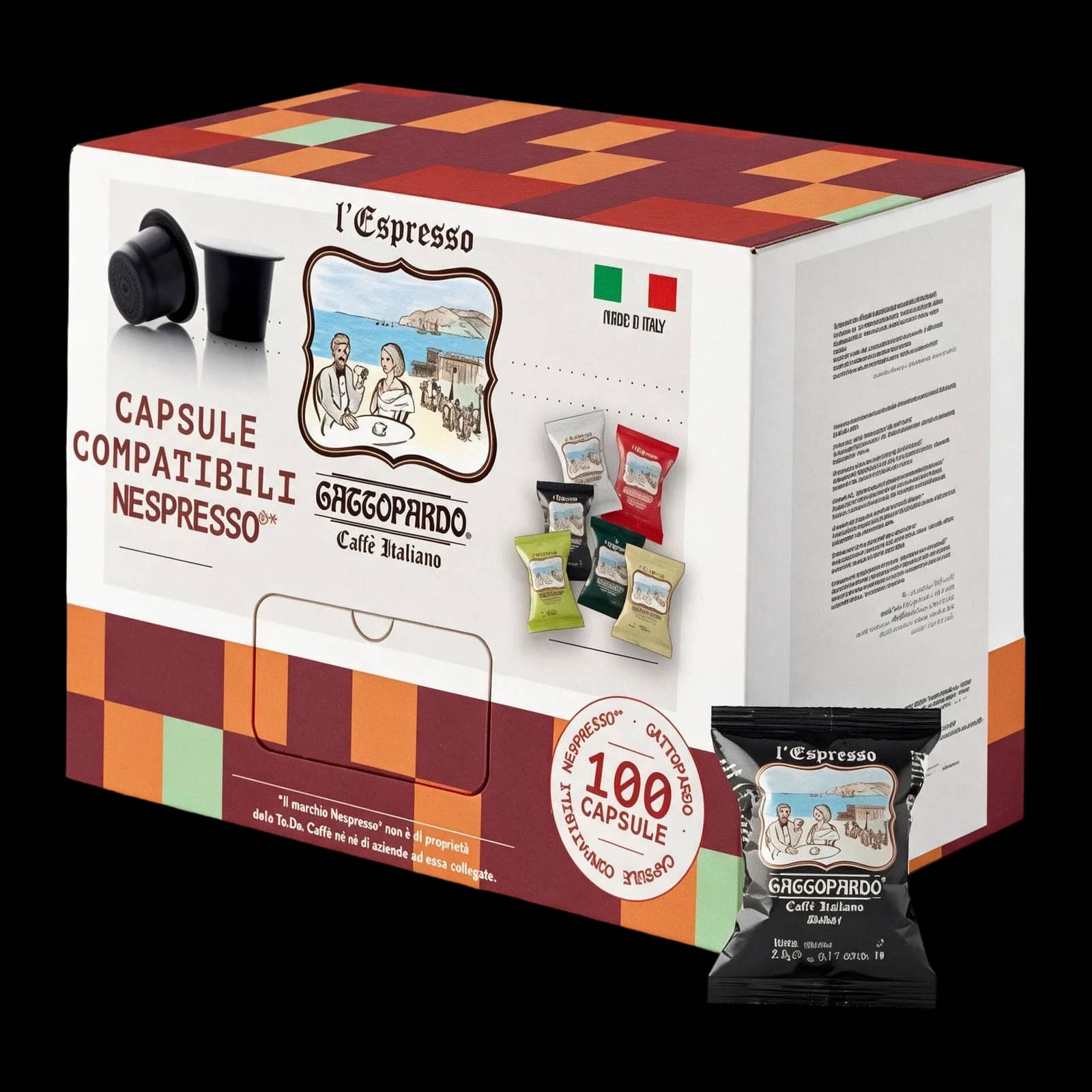 To.Da Caffè Gattopardo Dakar Capsule | Nespresso