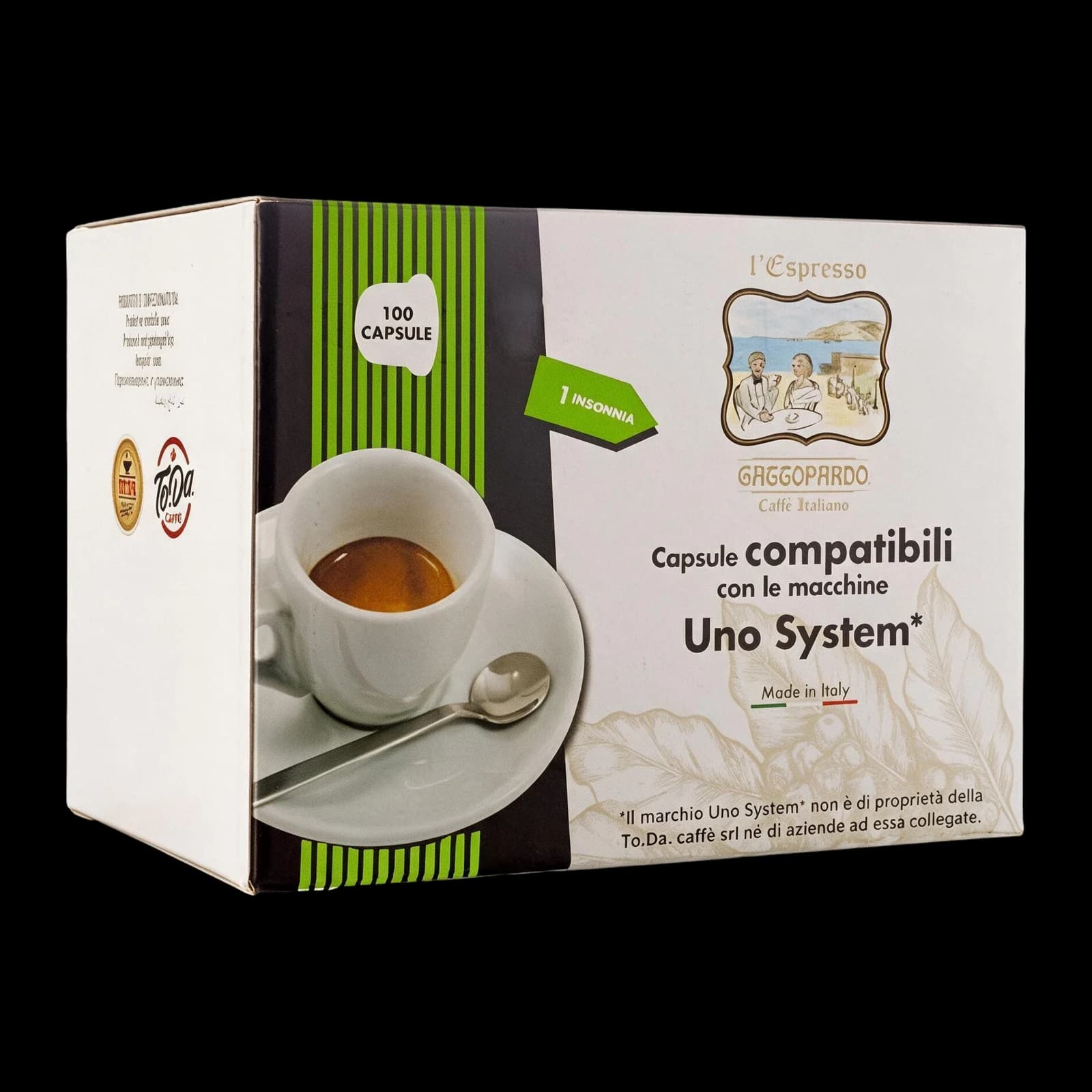 To.Da Caffè Gattopardo Insonnia Capsule | Uno System, immagine 1