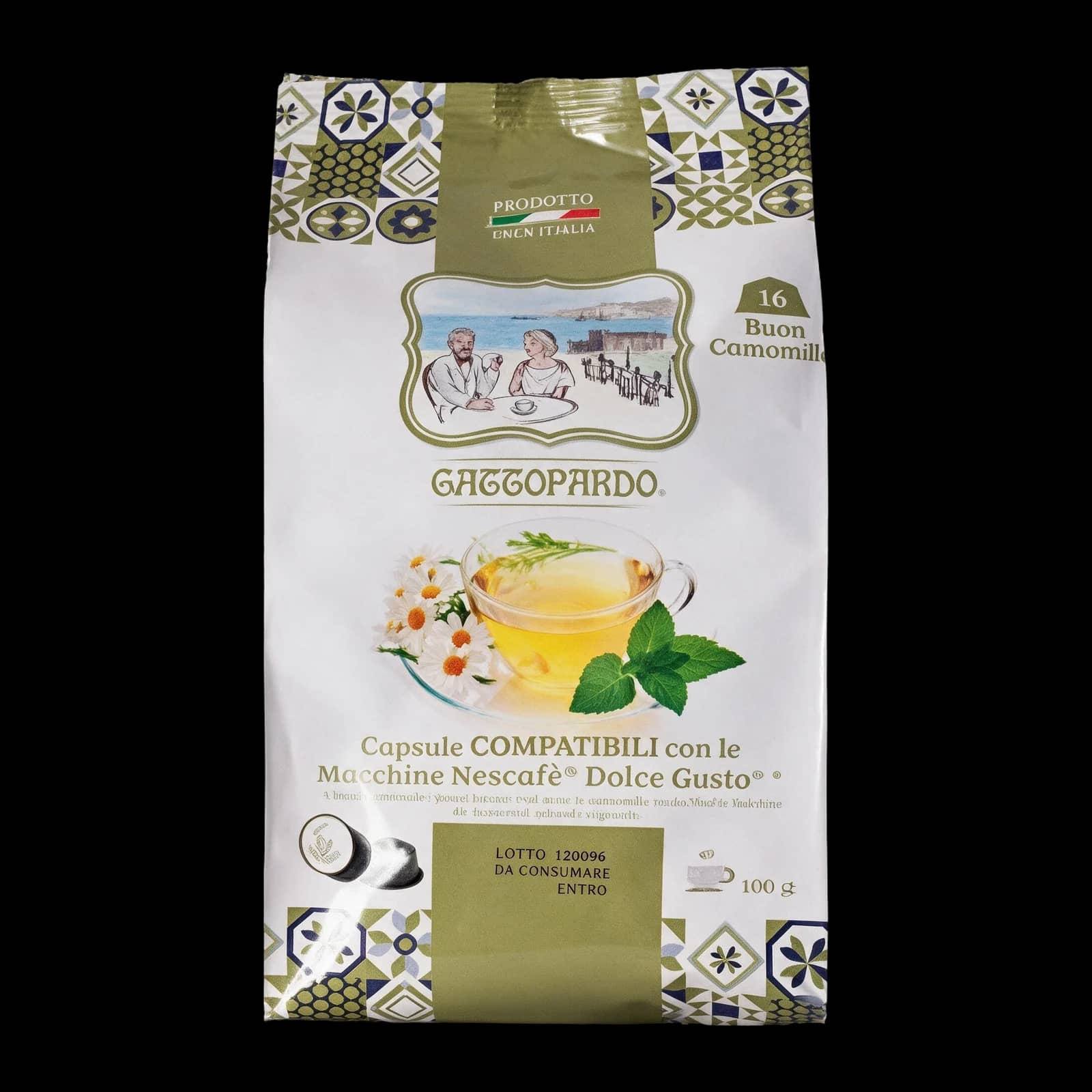 To.Da Caffè Gattopardo Camomilla al Limone 16 Capsule | Dolce Gusto