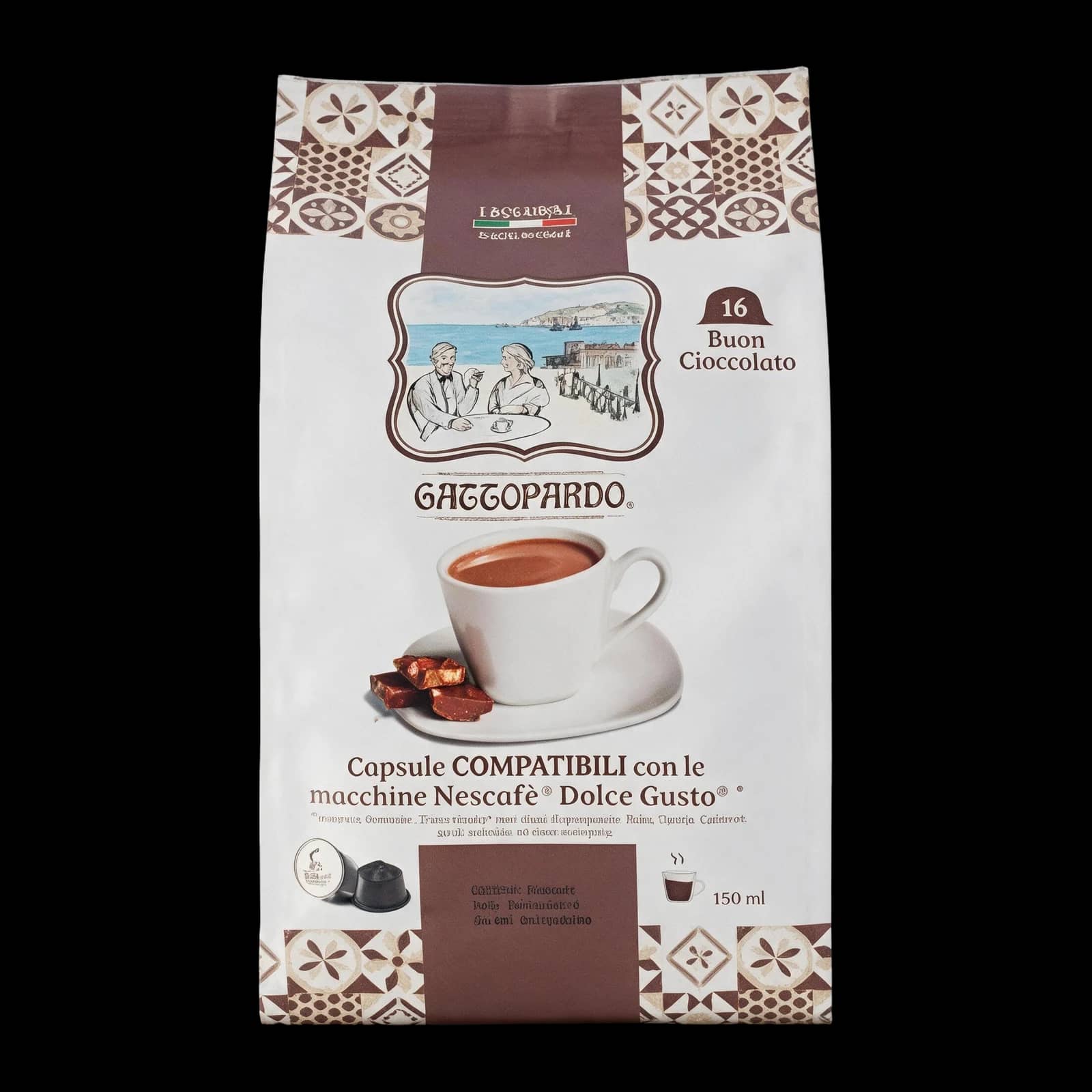To.Da Caffè Gattopardo Cioccolato 16 Capsule | Dolce Gusto