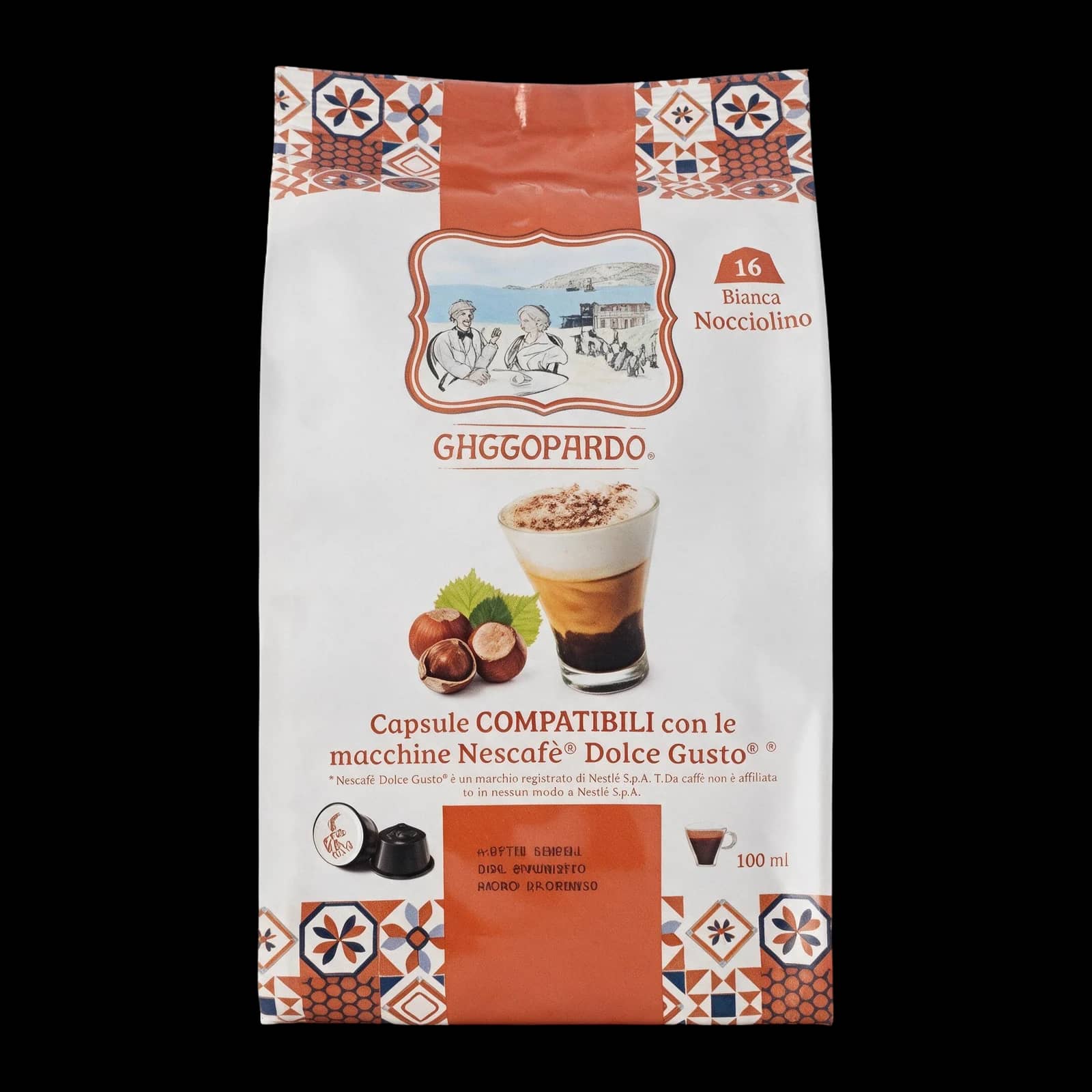 To.Da Caffè Gattopardo Nocciolino 16 Capsule | Dolce Gusto