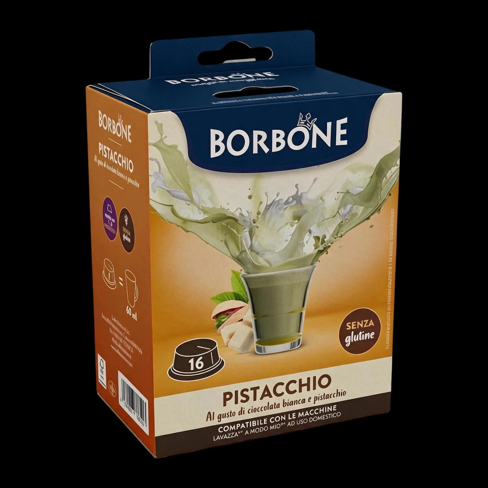 Borbone Pistacchio Capsule | A Modo Mio, immagine 1