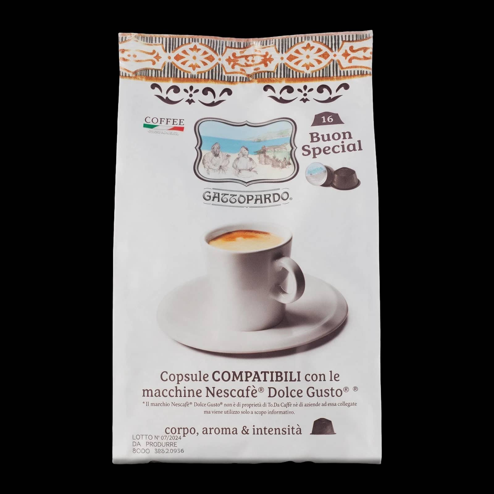 To.Da Caffè Gattopardo Special 16 Capsule | Dolce Gusto