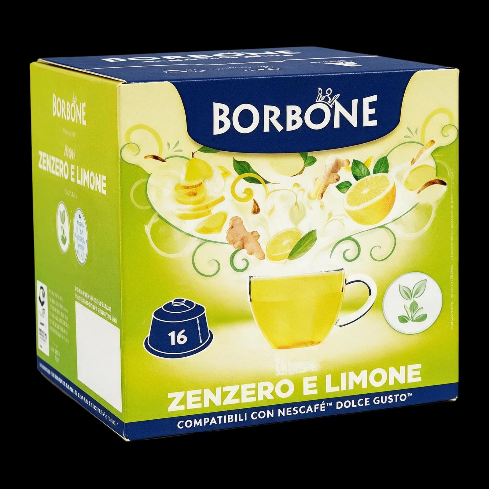 Borbone Tisana Zenzero e Limone Capsule | Dolce Gusto, immagine 1