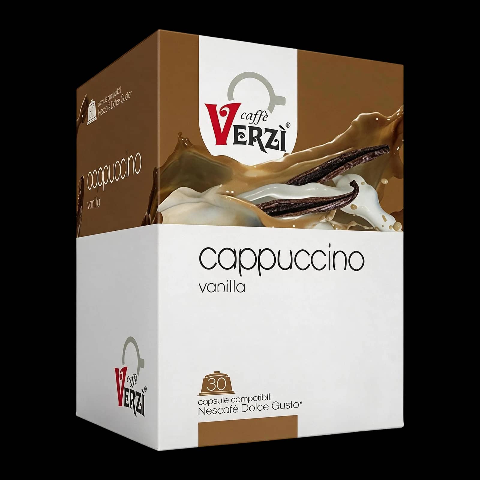 Verzì Cappuccino Vanille 30 Capsule | Dolce Gusto