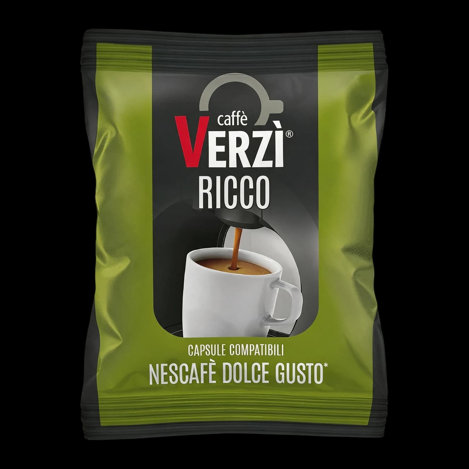 Verzì Ricco Capsule: 30% Arabica 70% Robusta | Dolce Gusto, immagine 1