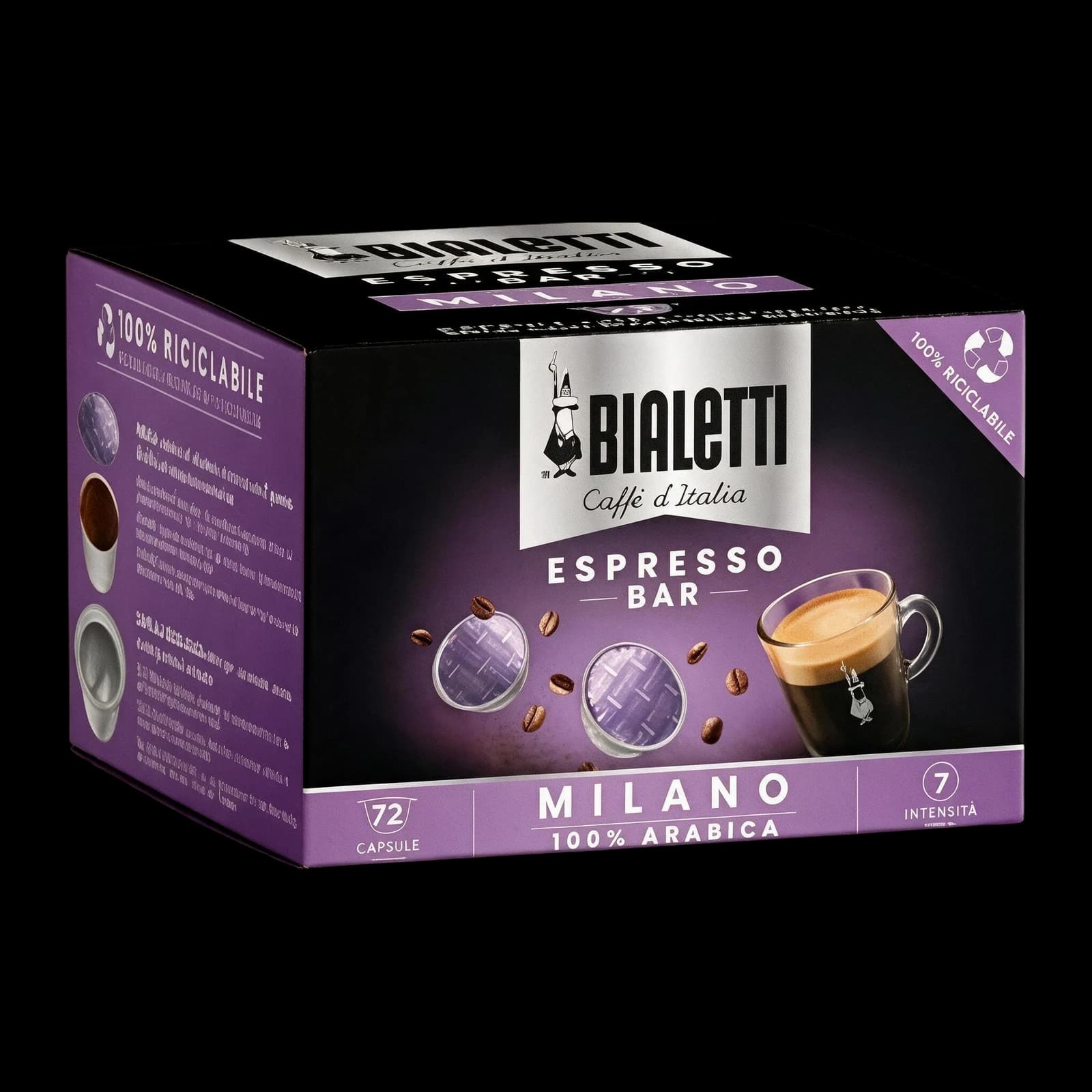 Bialetti Milano 72 Capsule: 100% Arabica | Bialetti, immagine 1