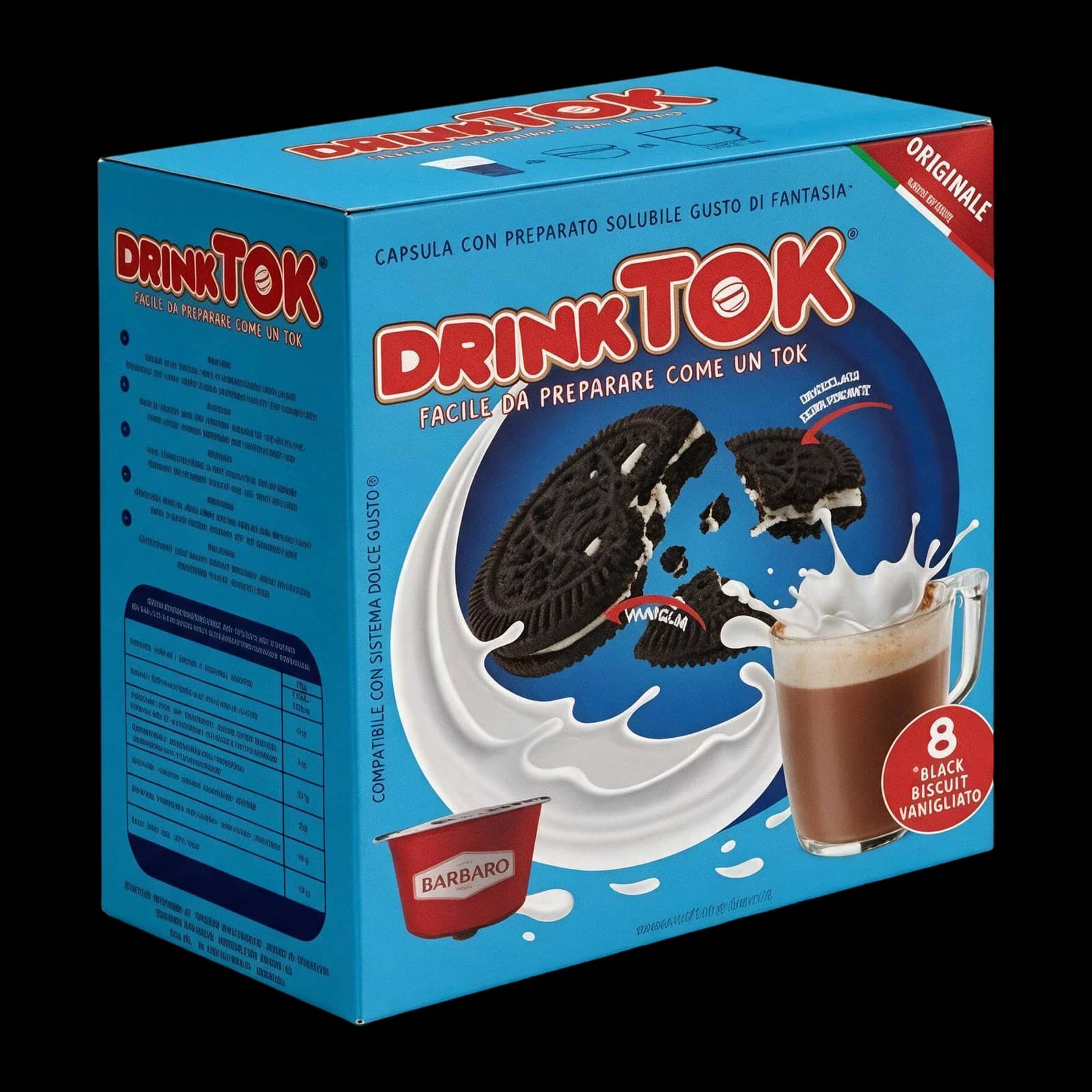Barbaro Biscotto Vanigliato 8 Capsule | Dolce Gusto
