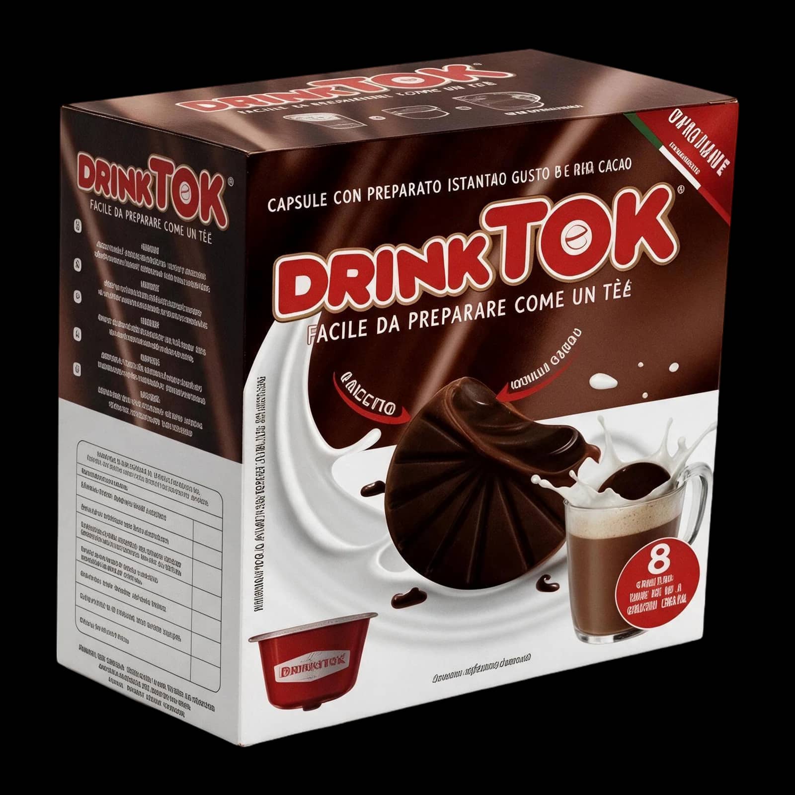 Barbaro Biscotto e Crema Cacao 8 Capsule | Dolce Gusto