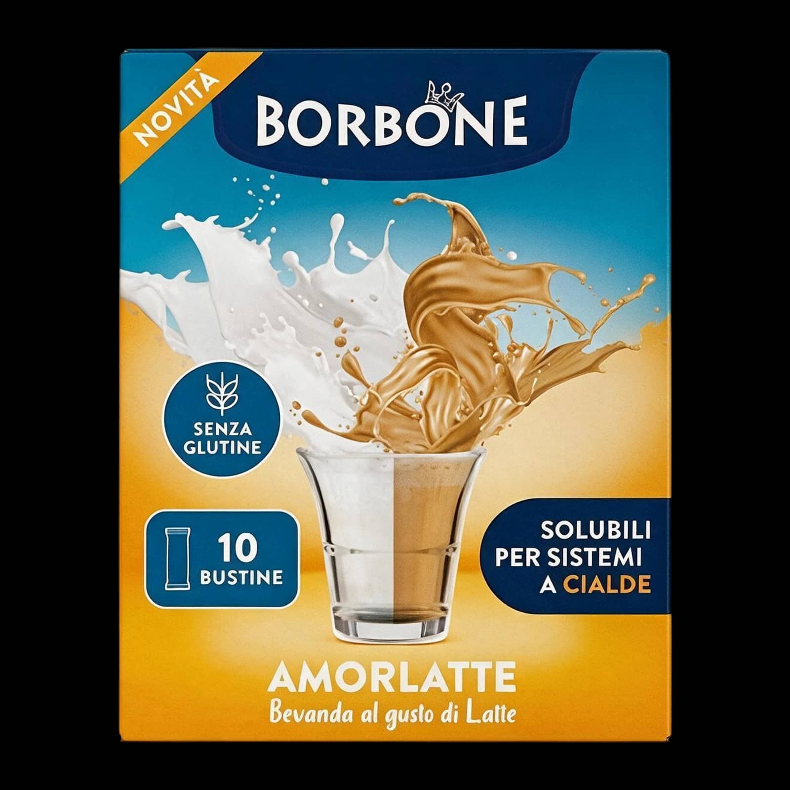 Borbone AmorLatte Bustine: Latte Solubile