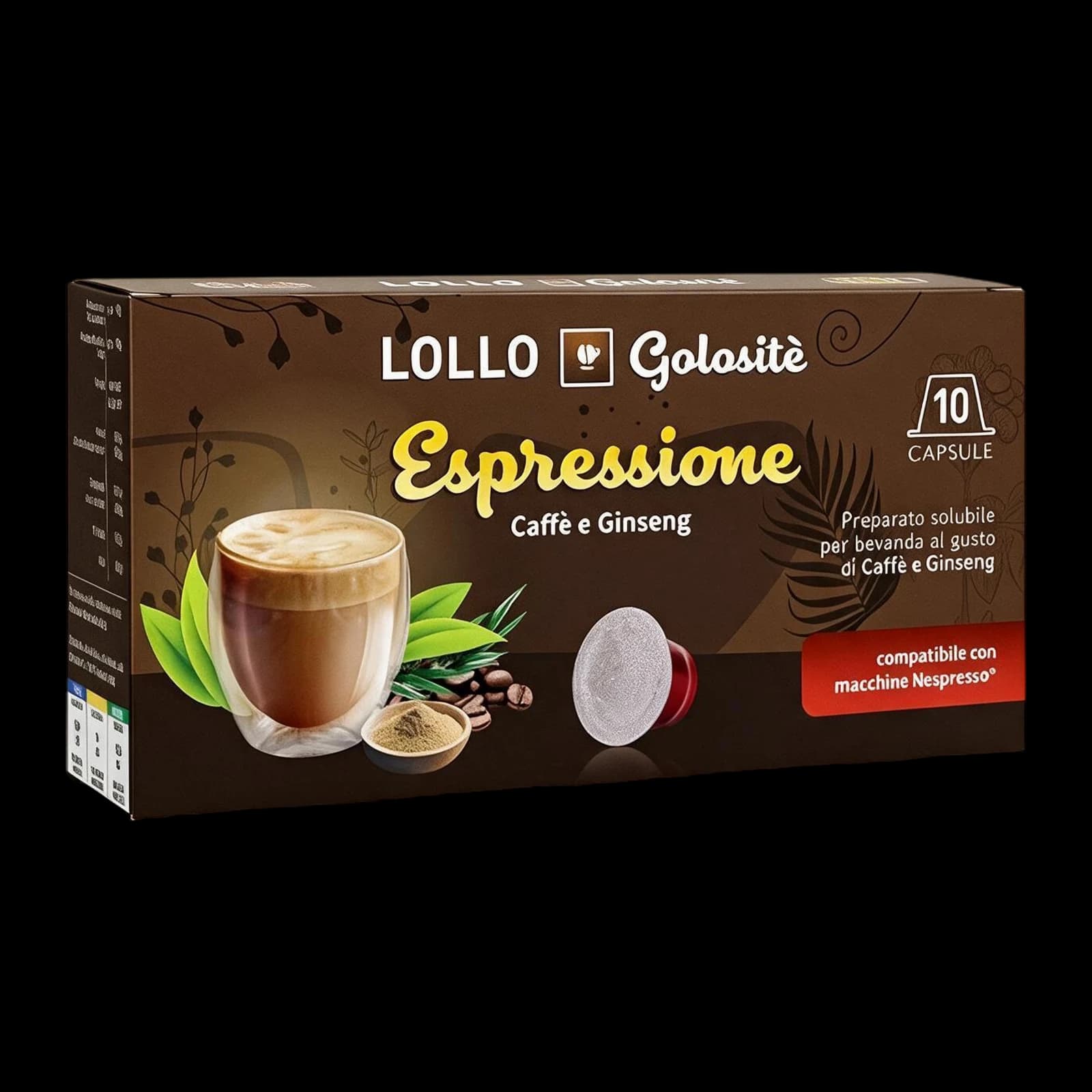 Lollo Caffè al Ginseng Capsule | Nespresso, immagine 1