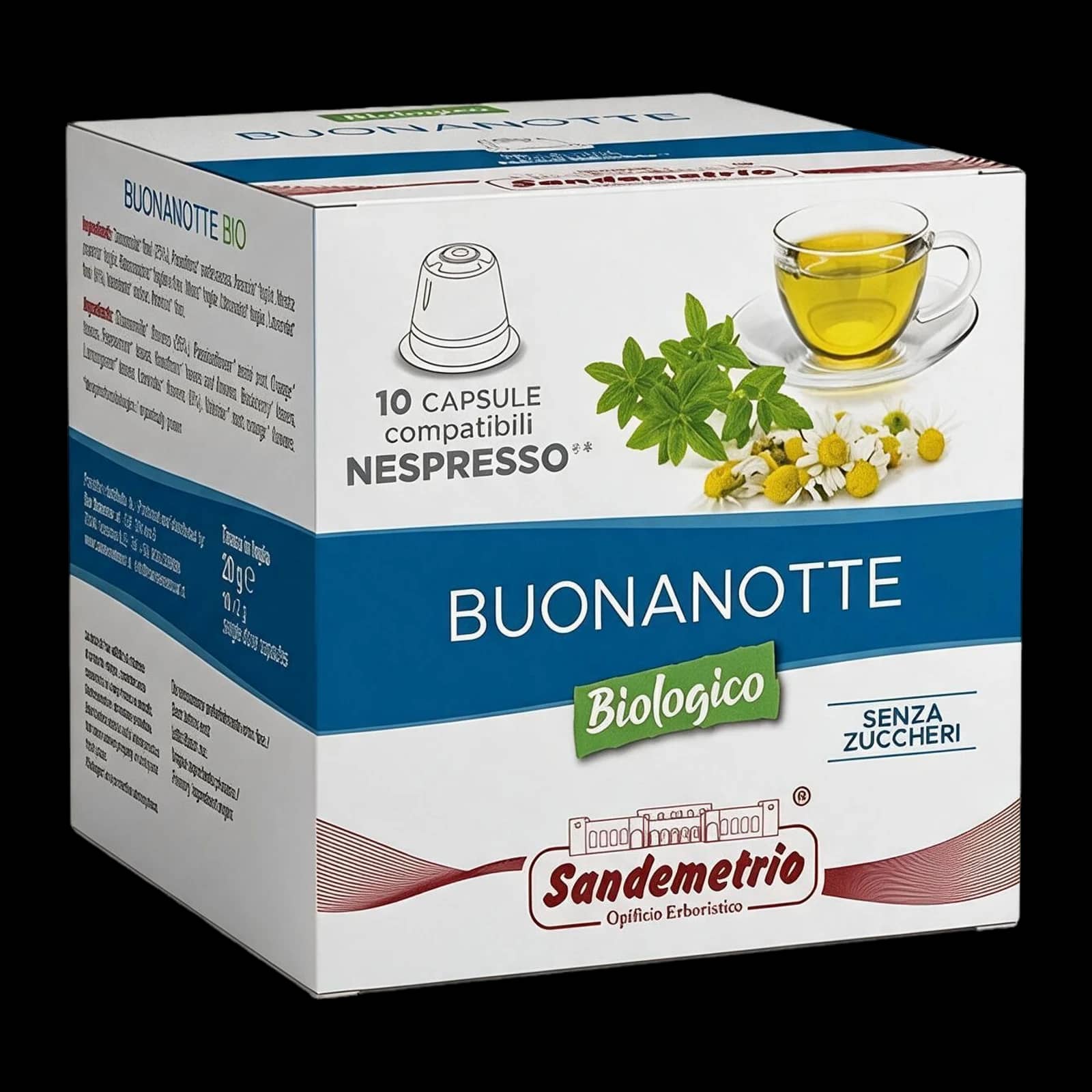 SanDemetrio Buonanotte Bio 10 Capsule | Nespresso