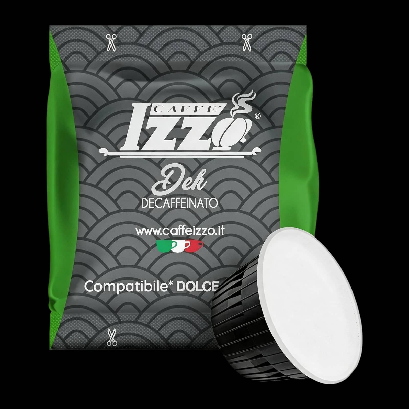 IZZO Caffe Decaffeinato 50 Capsule | Dolce Gusto