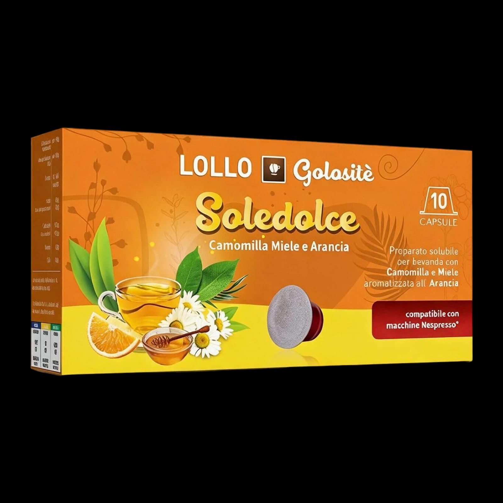 Lollo Camomilla Miele e Arancia Capsule | Nespresso, immagine 1