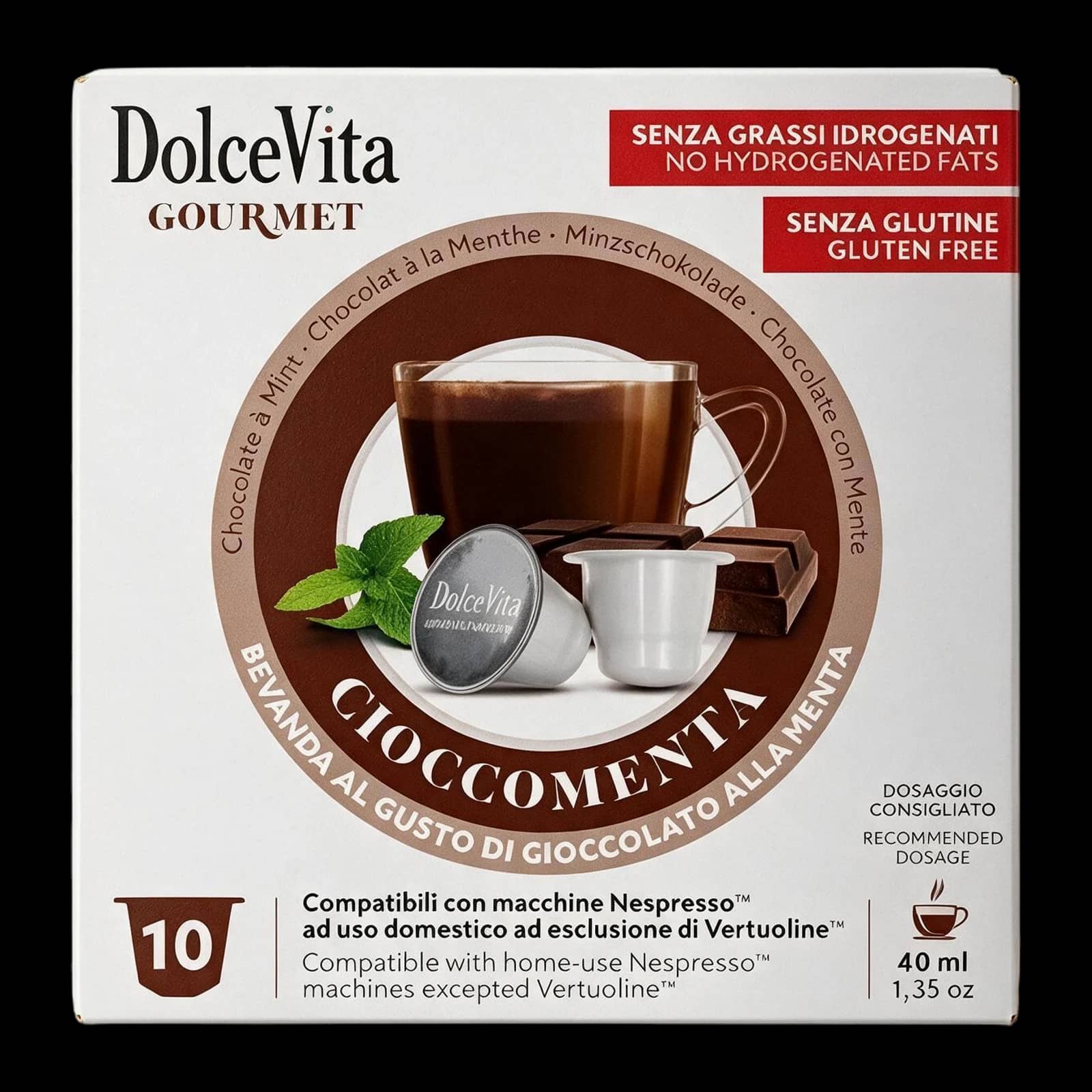 Dolce Vita CioccoMenta 10 Capsule | Nespresso
