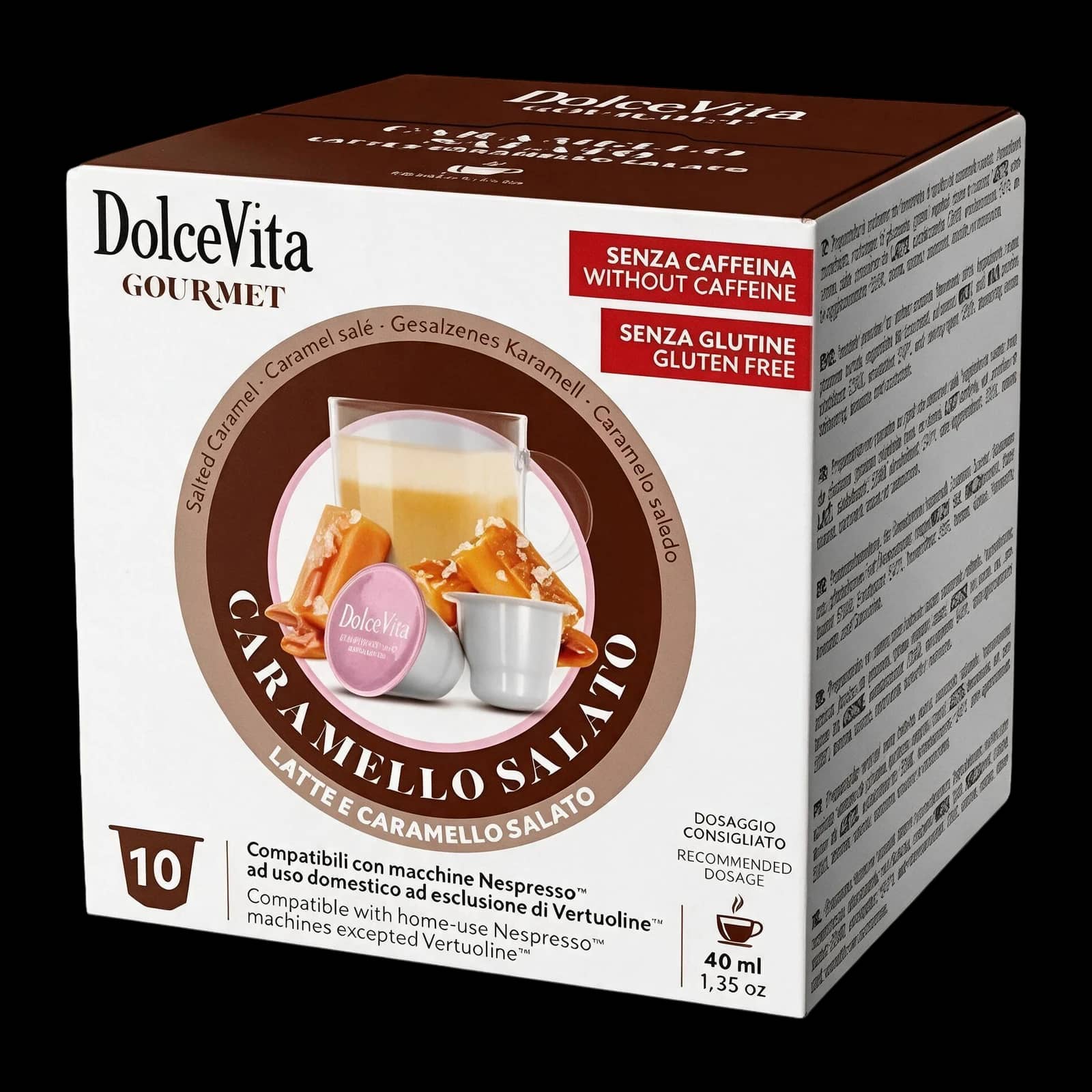 Dolce Vita Caramello Salato 10 Capsule | Nespresso