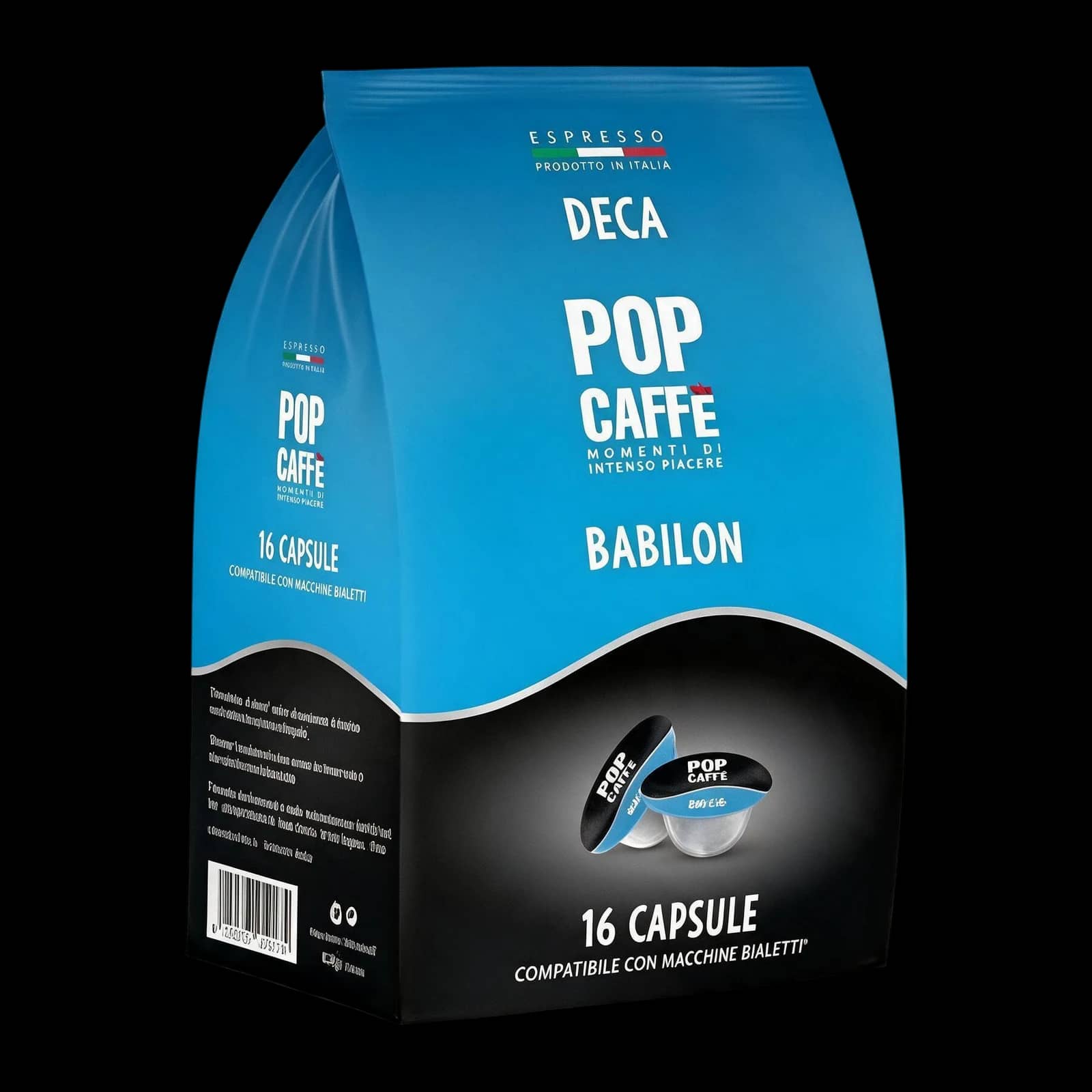 Pop Caffè Decaffeinato 160 Capsule | Bialetti