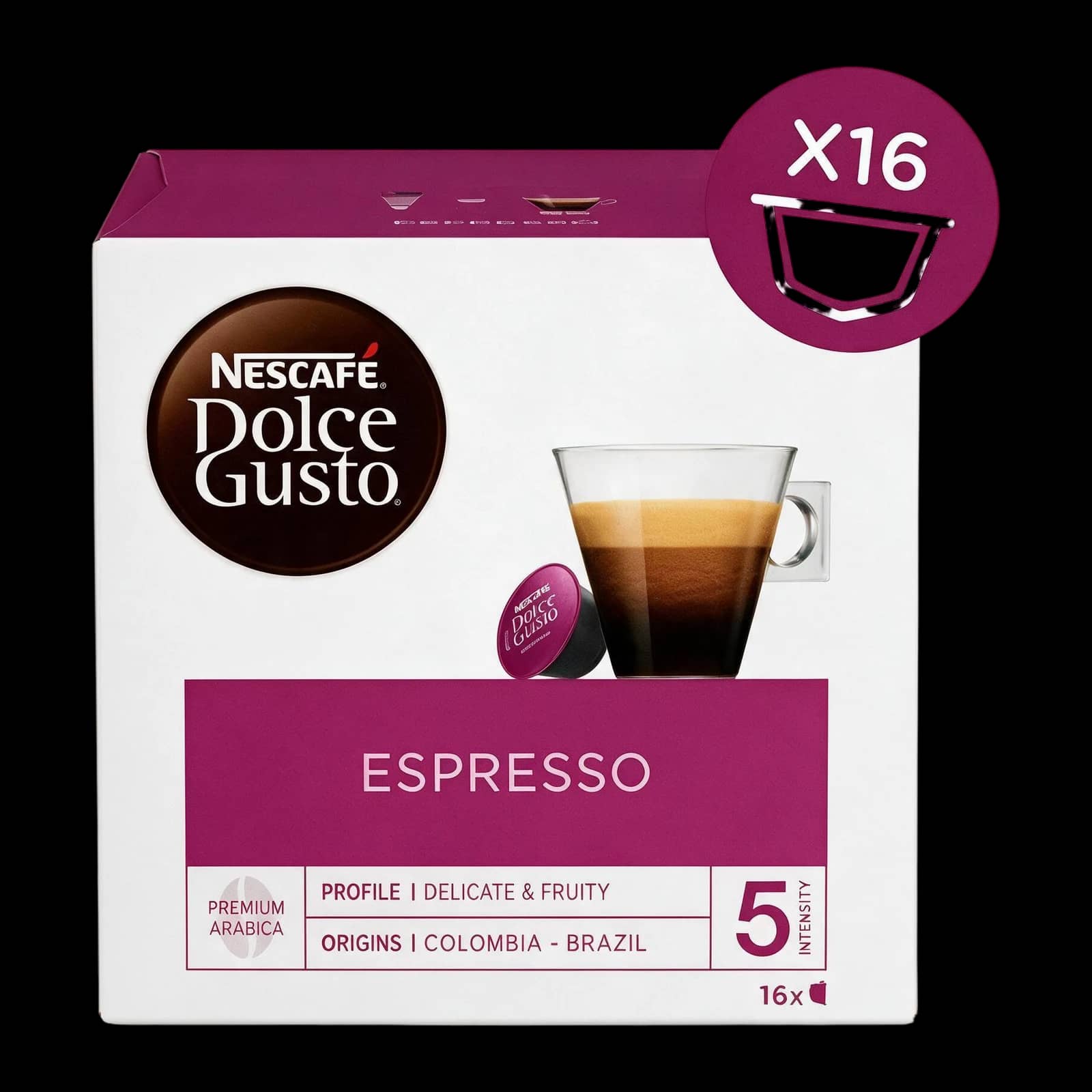 Nestlè Espresso 16 Capsule | Dolce Gusto