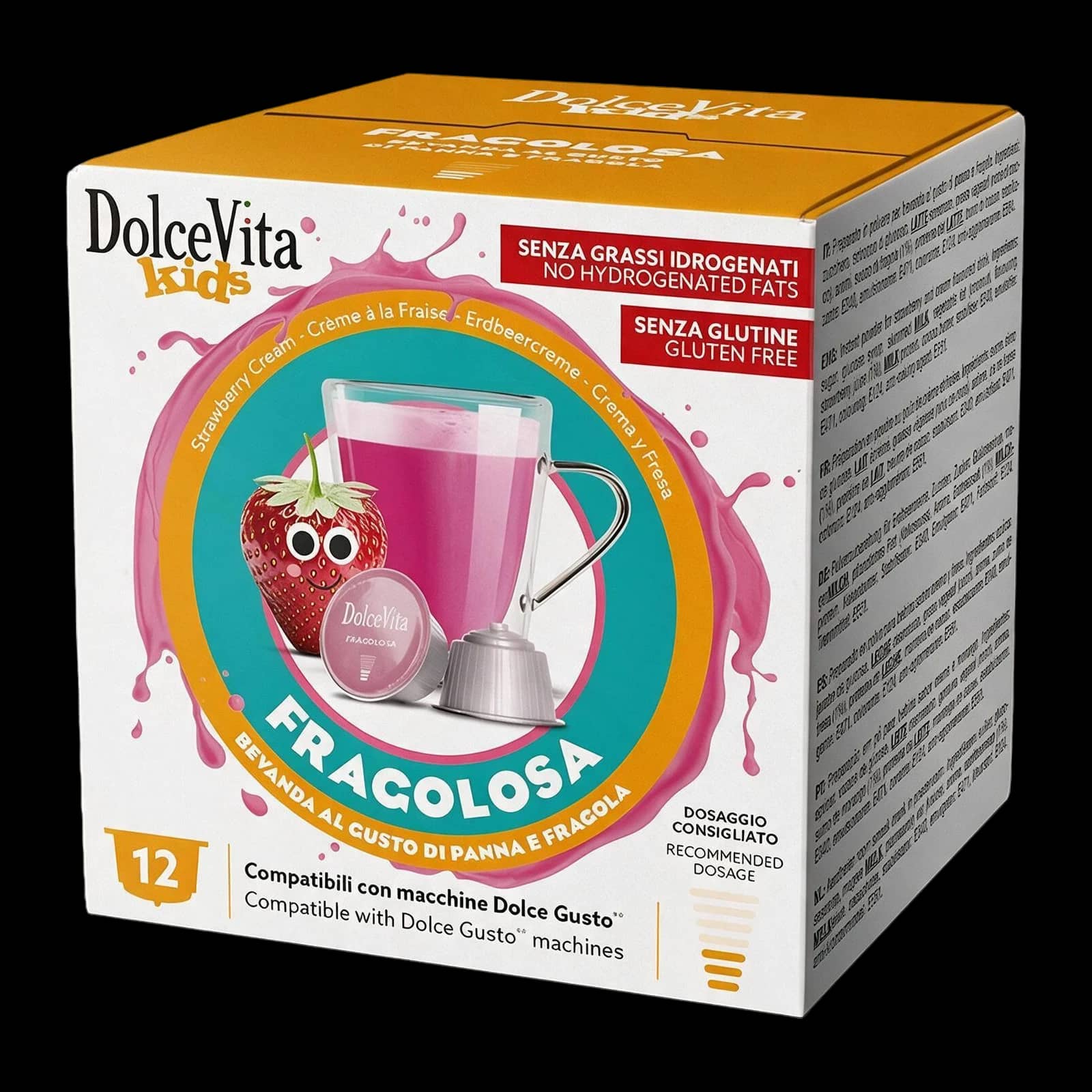 Dolce Vita Fragolosa 12 Capsule: Cheesecake alla Fragola | Dolce Gusto