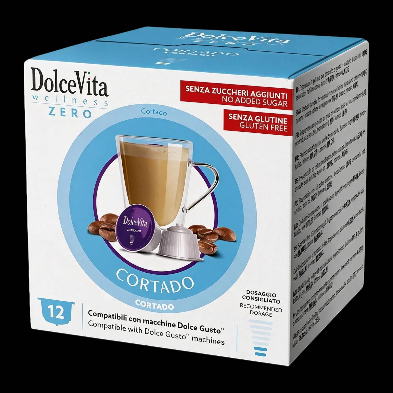 Dolce Vita Cortado 12 Capsule | Dolce Gusto