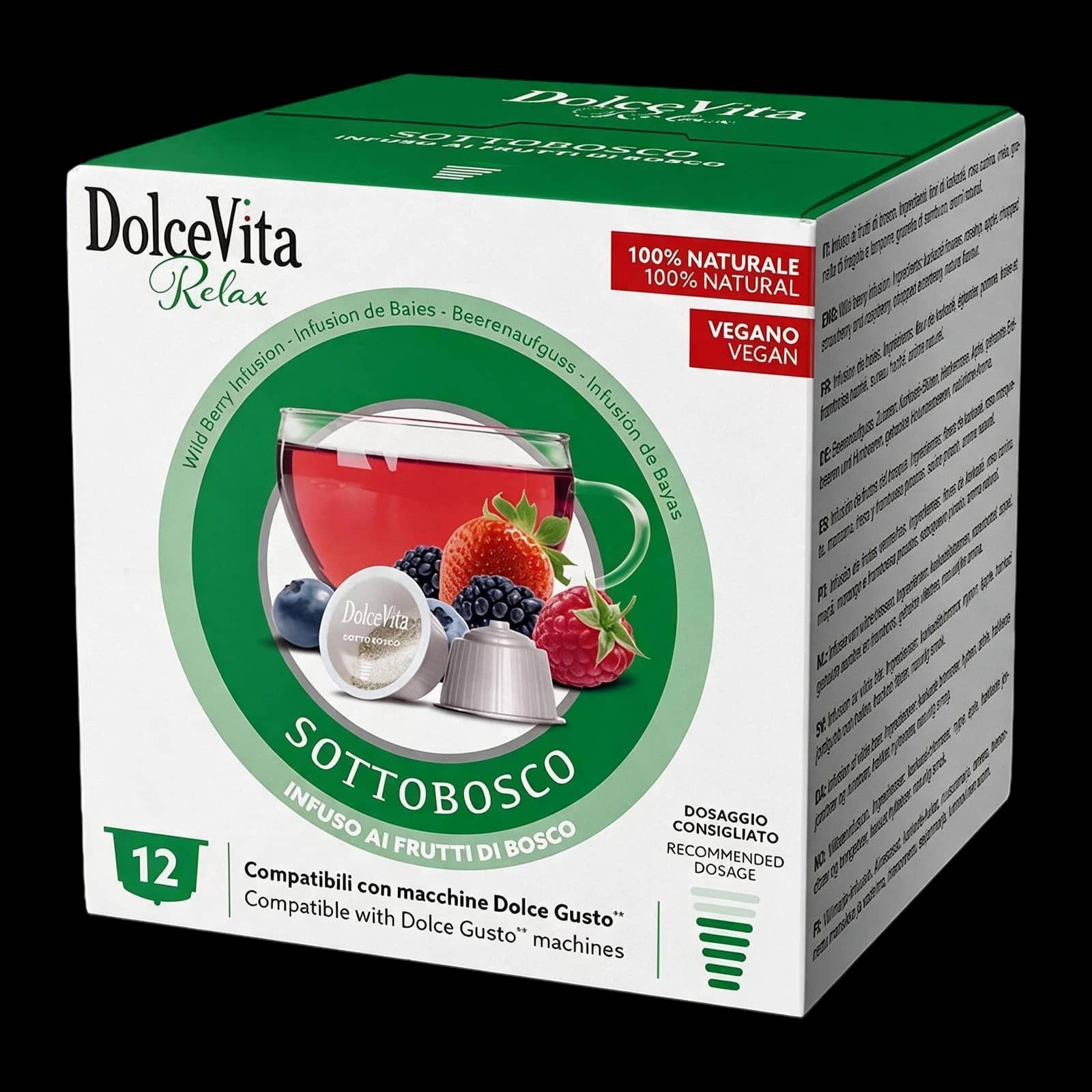 Dolce Vita Sottobosco 12 Capsule | Dolce Gusto
