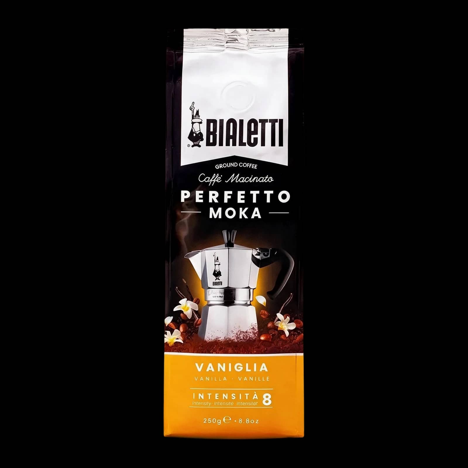 Bialetti Perfetto Moka Vaniglia 250 g Macinato