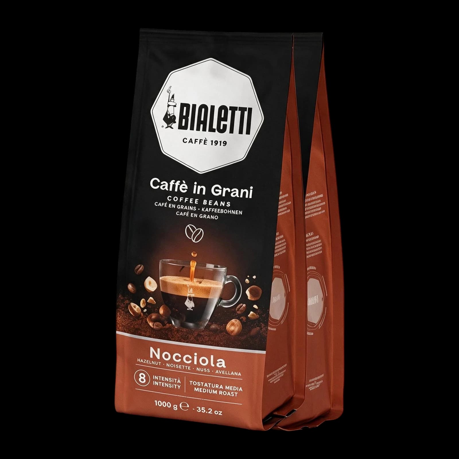 Bialetti Caffè alla Nocciola Macinato, immagine 1