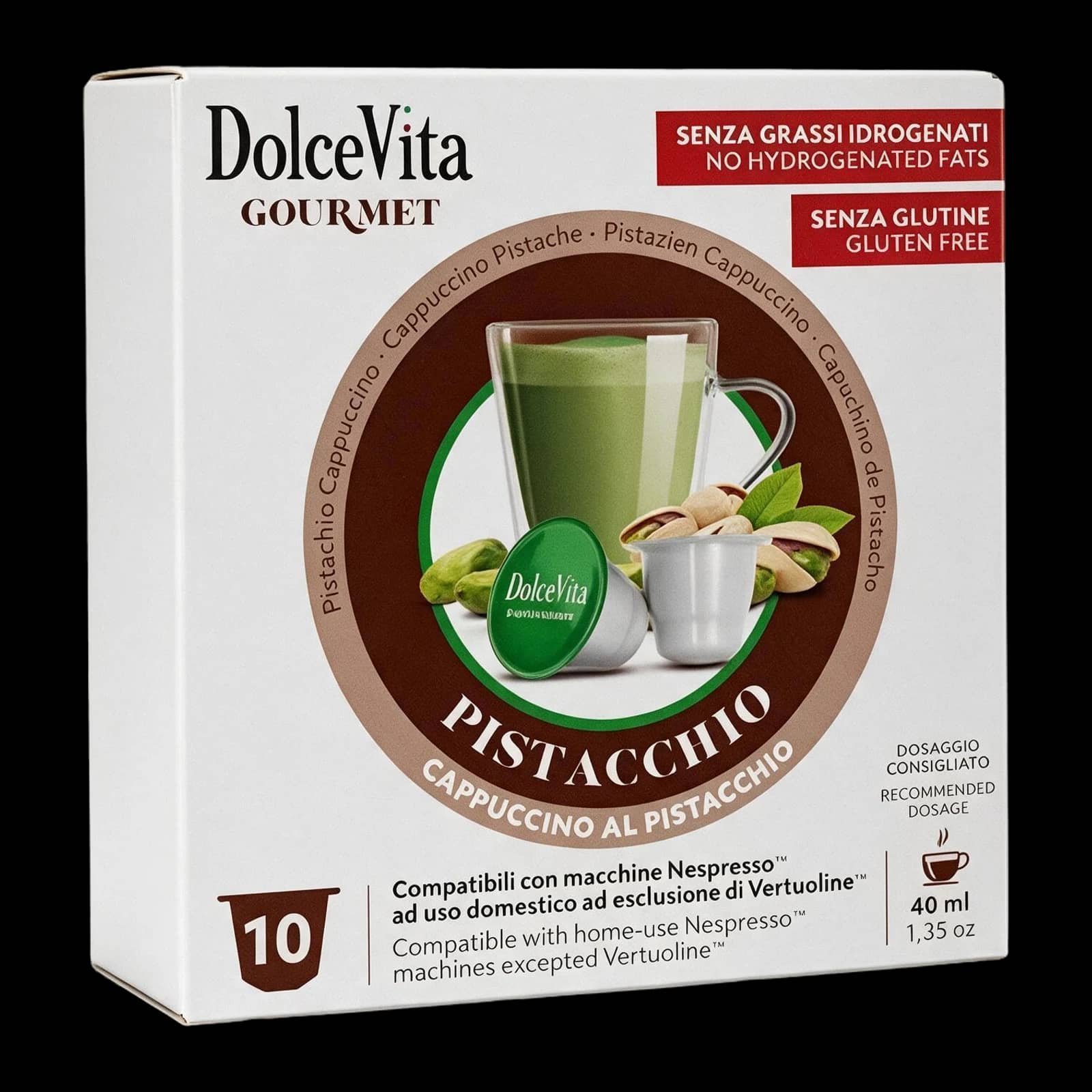 Dolce Vita Pistacchio 10 Capsule | Nespresso