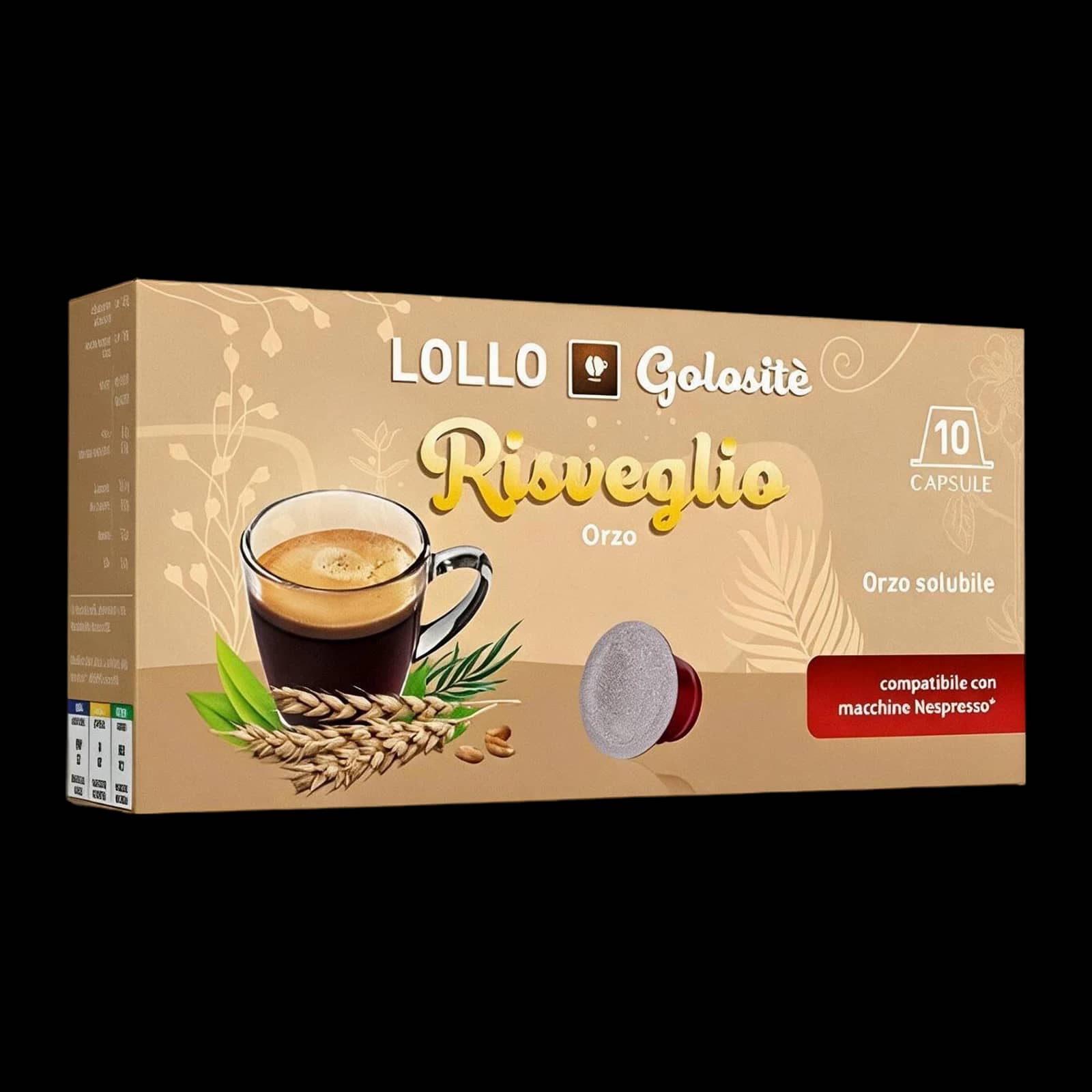 Lollo Orzo Solubile 10 Capsule | Nespresso