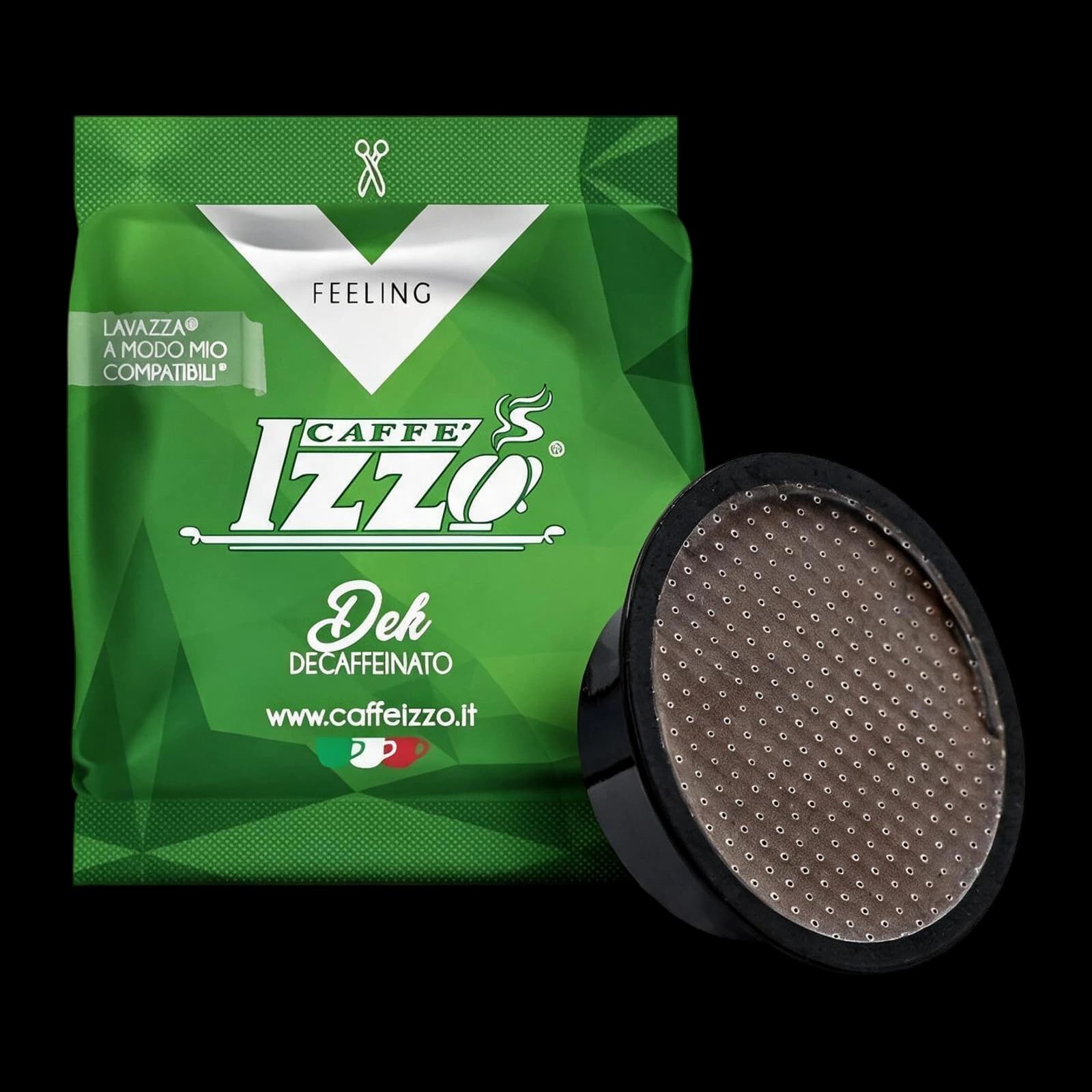 IZZO Caffe Dek Capsule: Decaffeinato | A Modo Mio, immagine 1