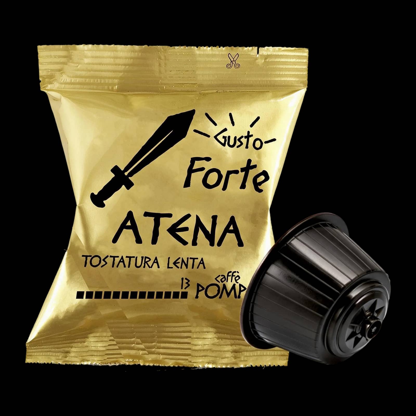 Pompeii Atena 100 Capsule: Tostatura a Legna | Dolce Gusto