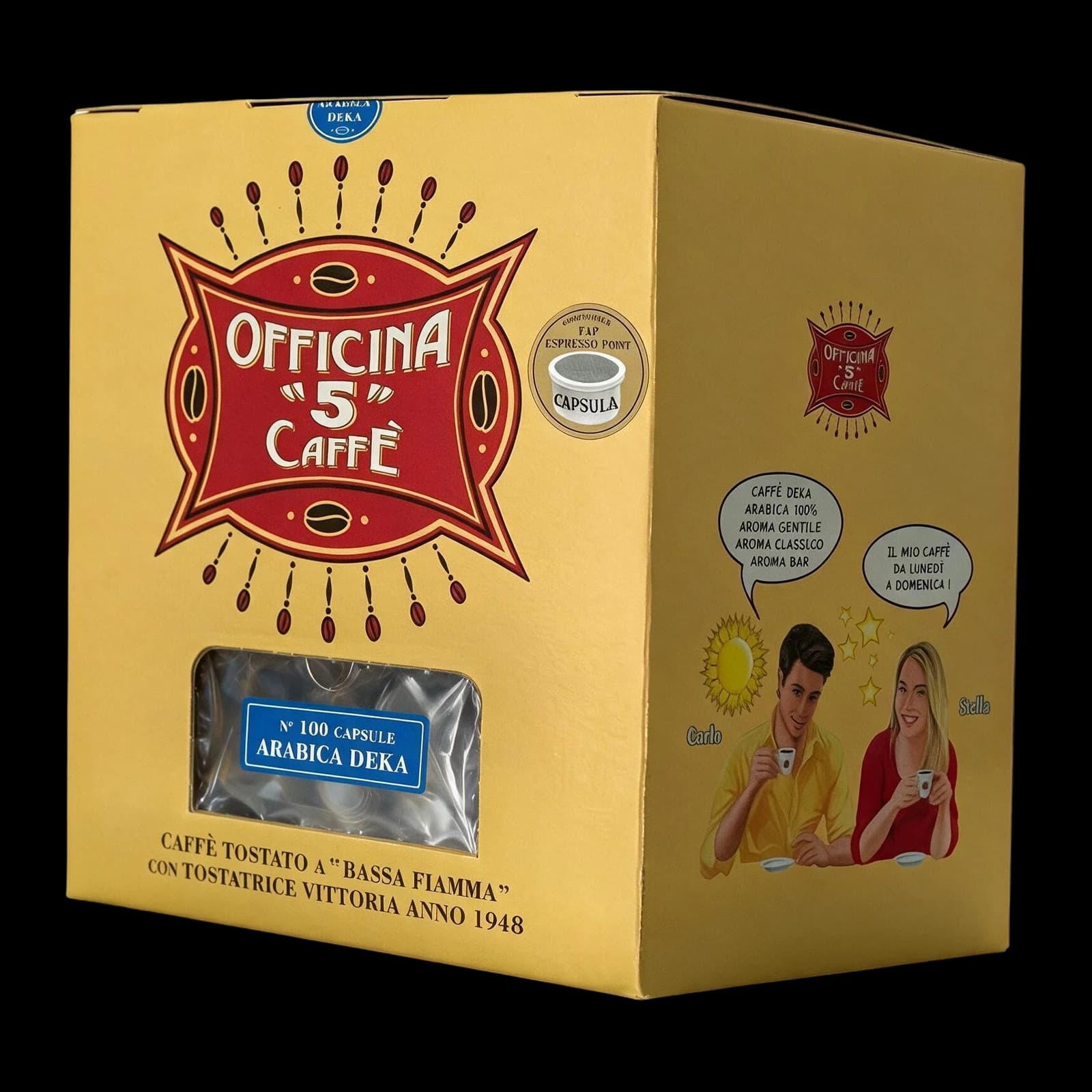 Officina 5 caffè Decaffeinato Capsule | Espresso Point, immagine 1