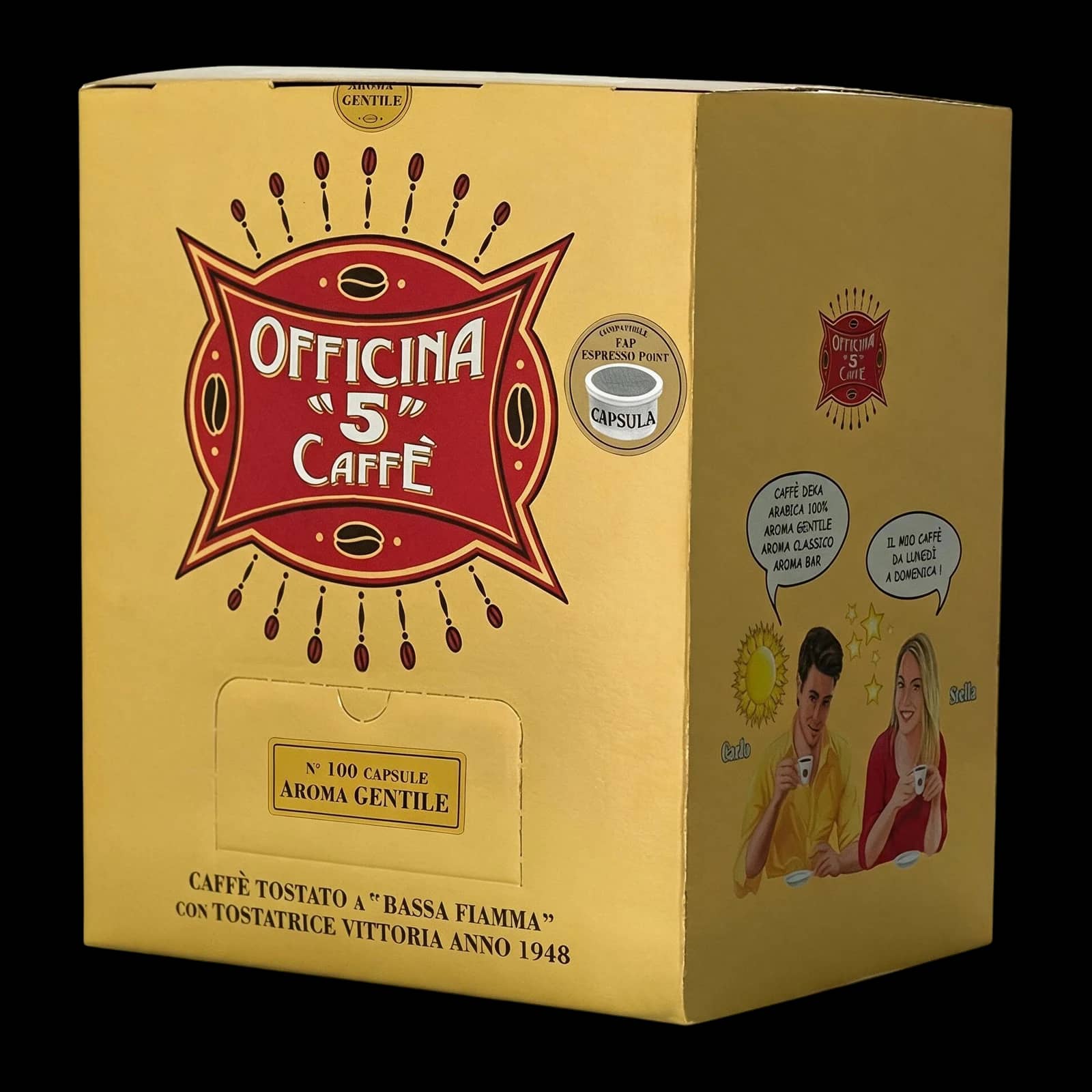 Officina 5 caffè Aroma Gentile 100 Capsule | Espresso Point