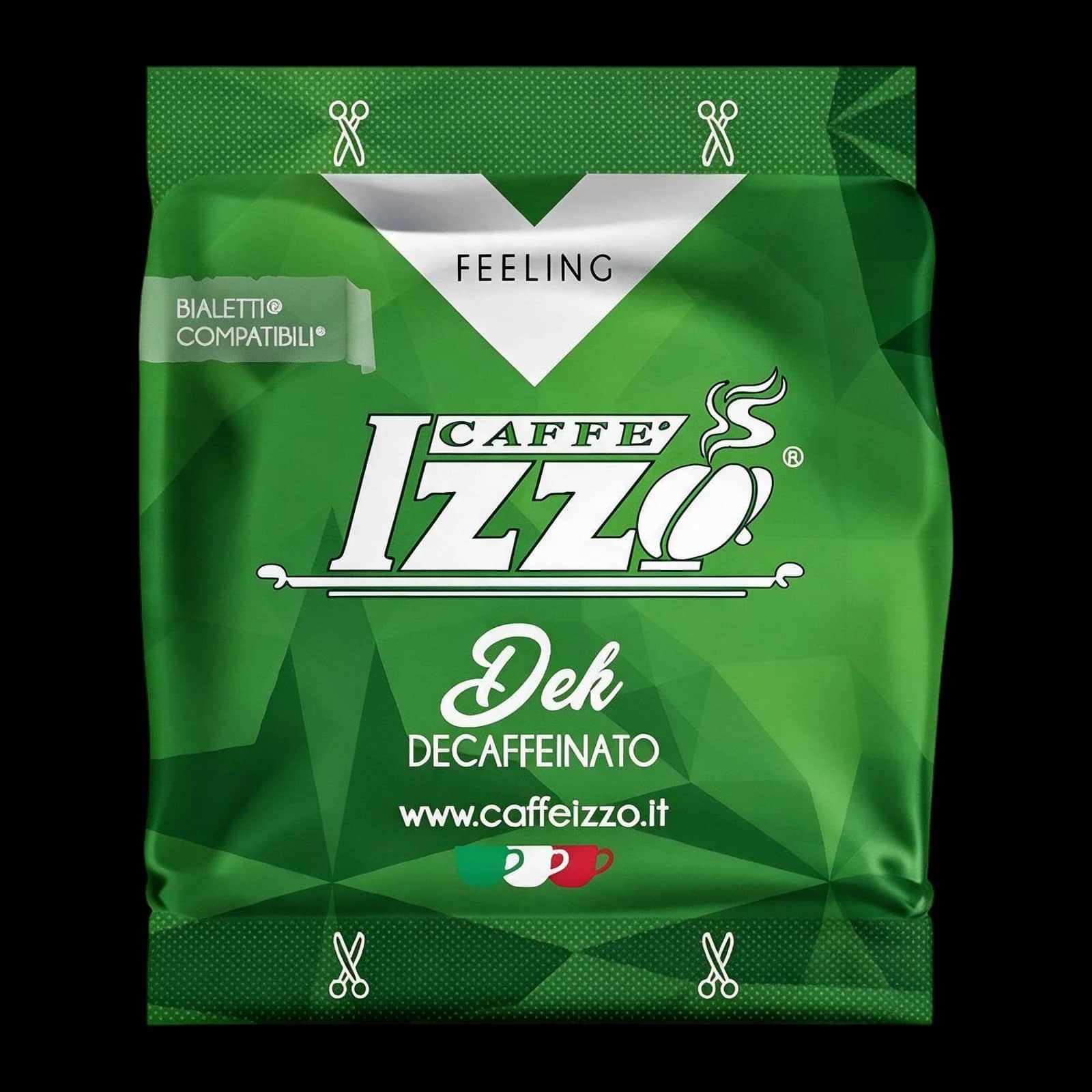 IZZO Caffe Decaffeinato 100 Capsule | Bialetti