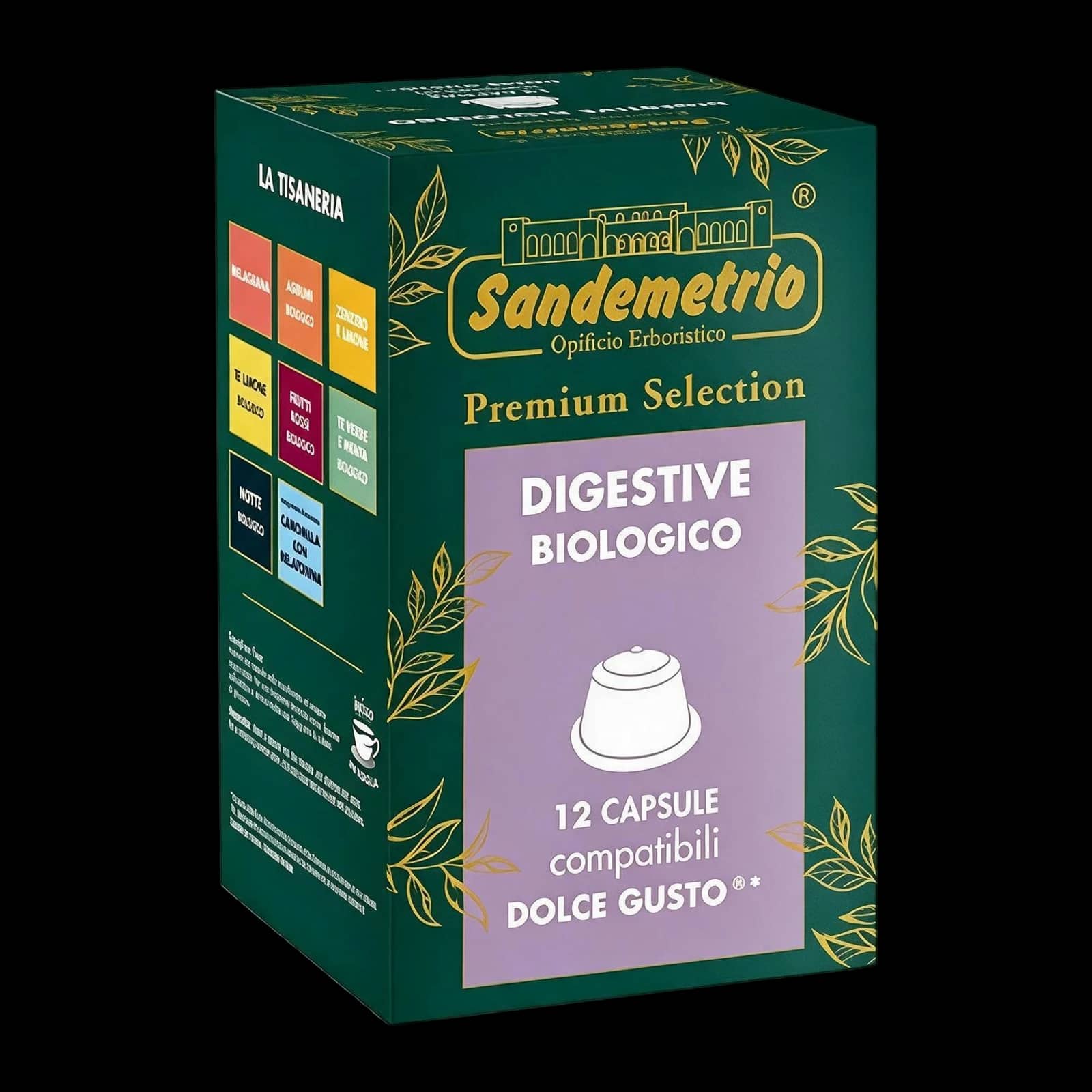SanDemetrio Tisana Digestiva 12 Capsule | Dolce Gusto